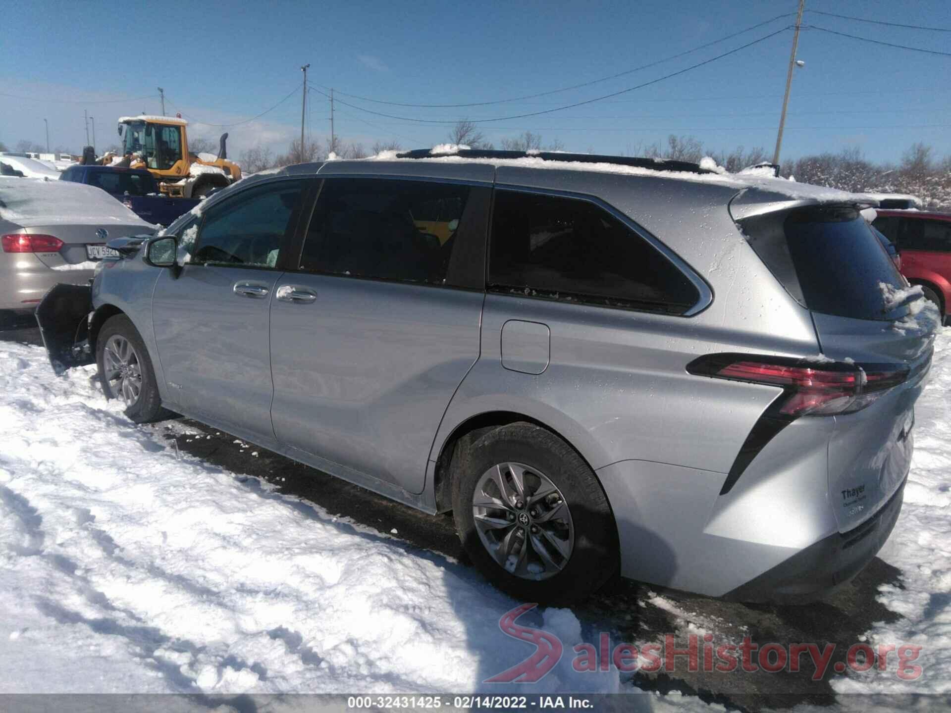 5TDYSKFC1MS037264 2021 TOYOTA SIENNA