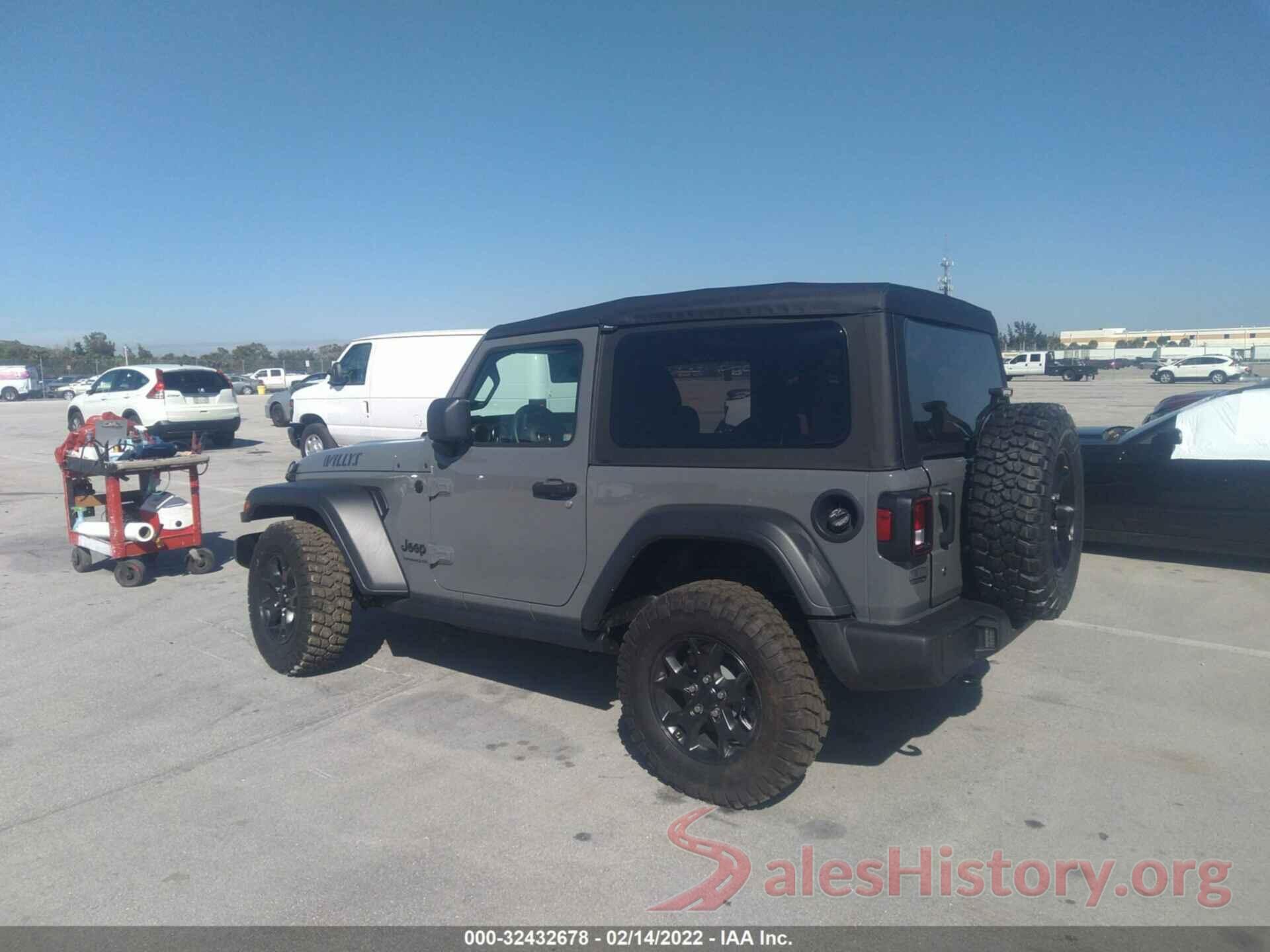 1C4GJXAN1MW790555 2021 JEEP WRANGLER