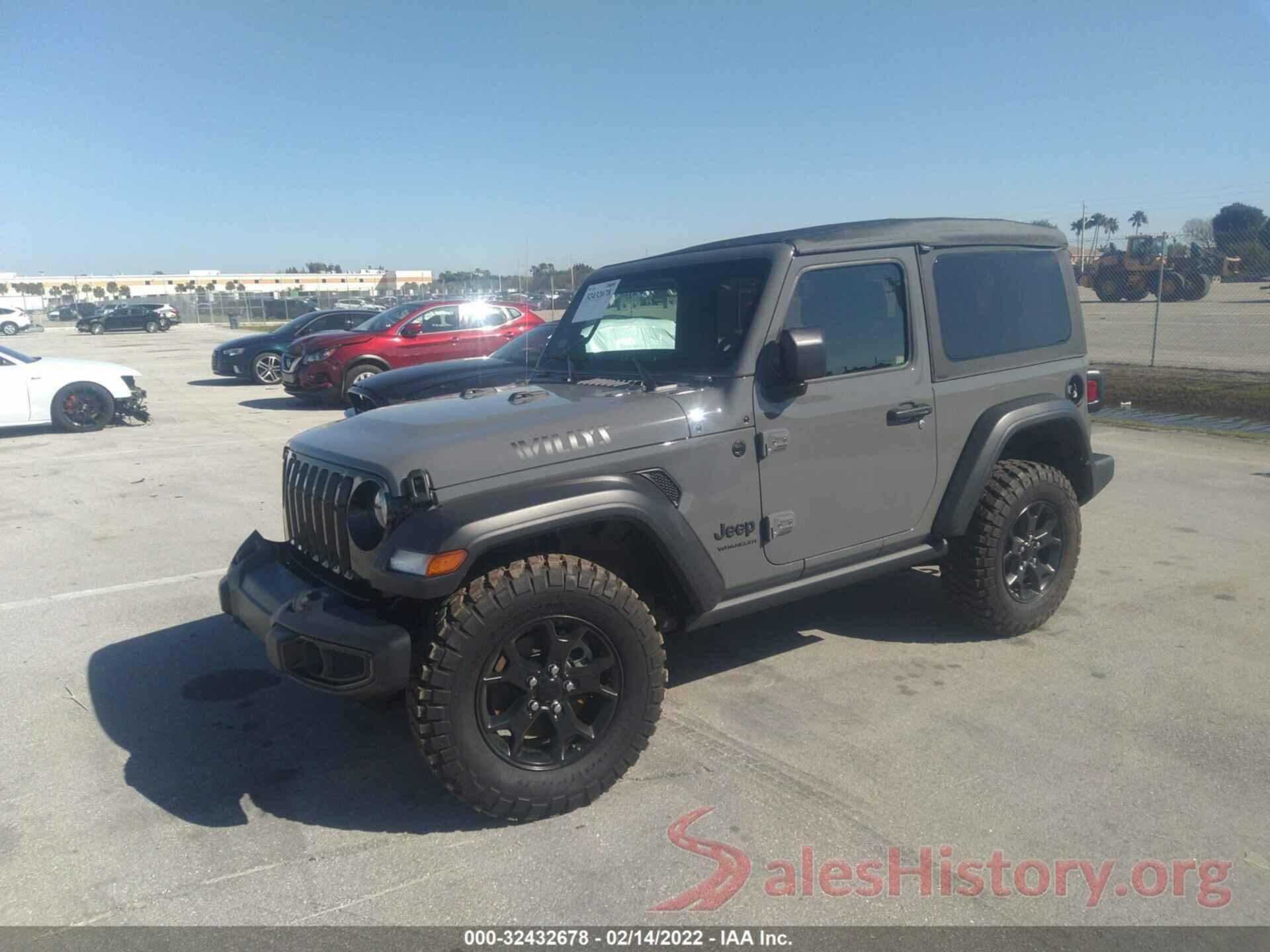 1C4GJXAN1MW790555 2021 JEEP WRANGLER