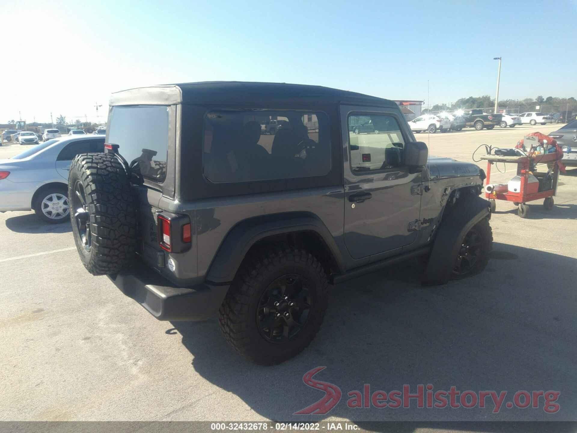 1C4GJXAN1MW790555 2021 JEEP WRANGLER