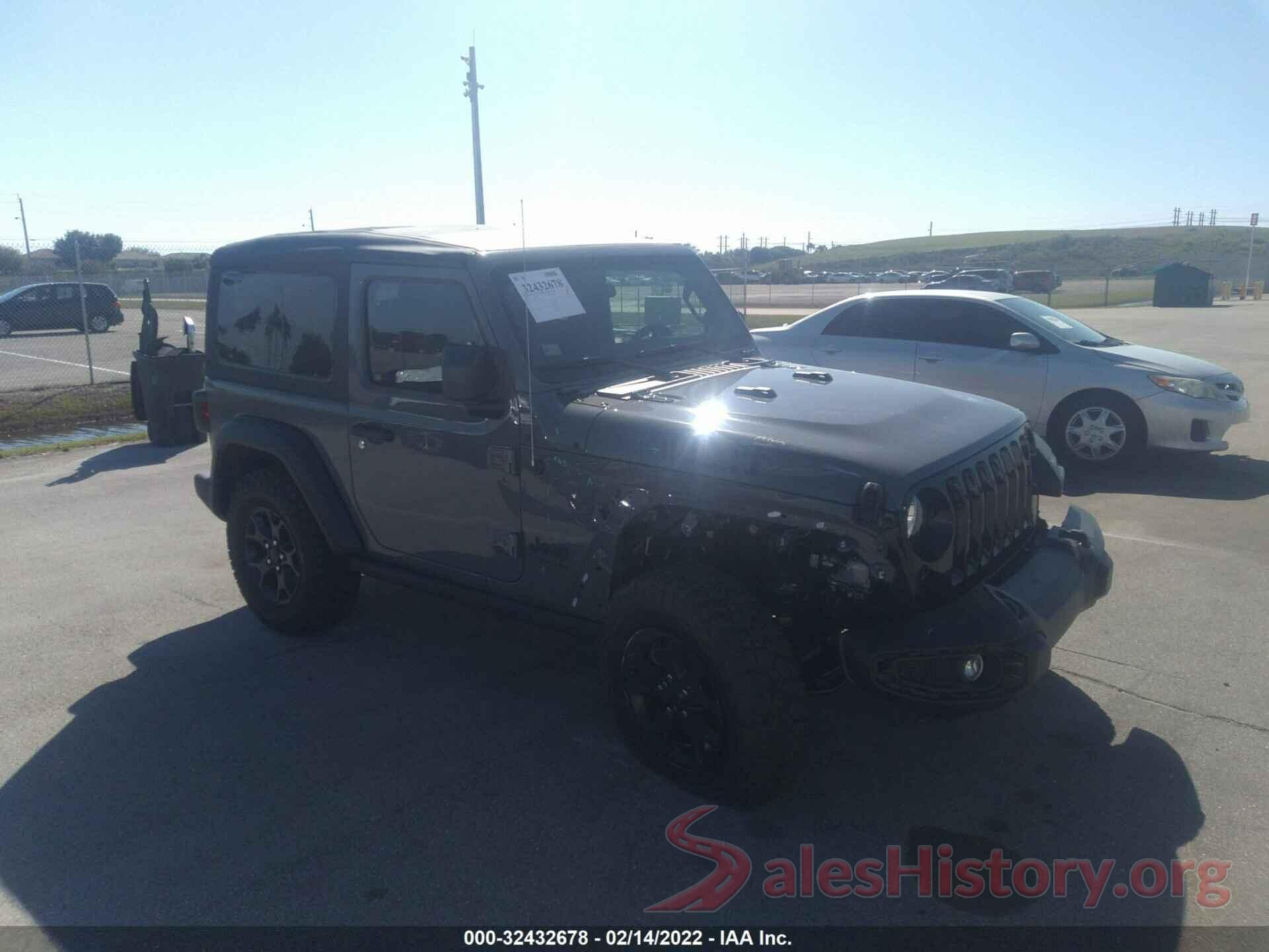 1C4GJXAN1MW790555 2021 JEEP WRANGLER