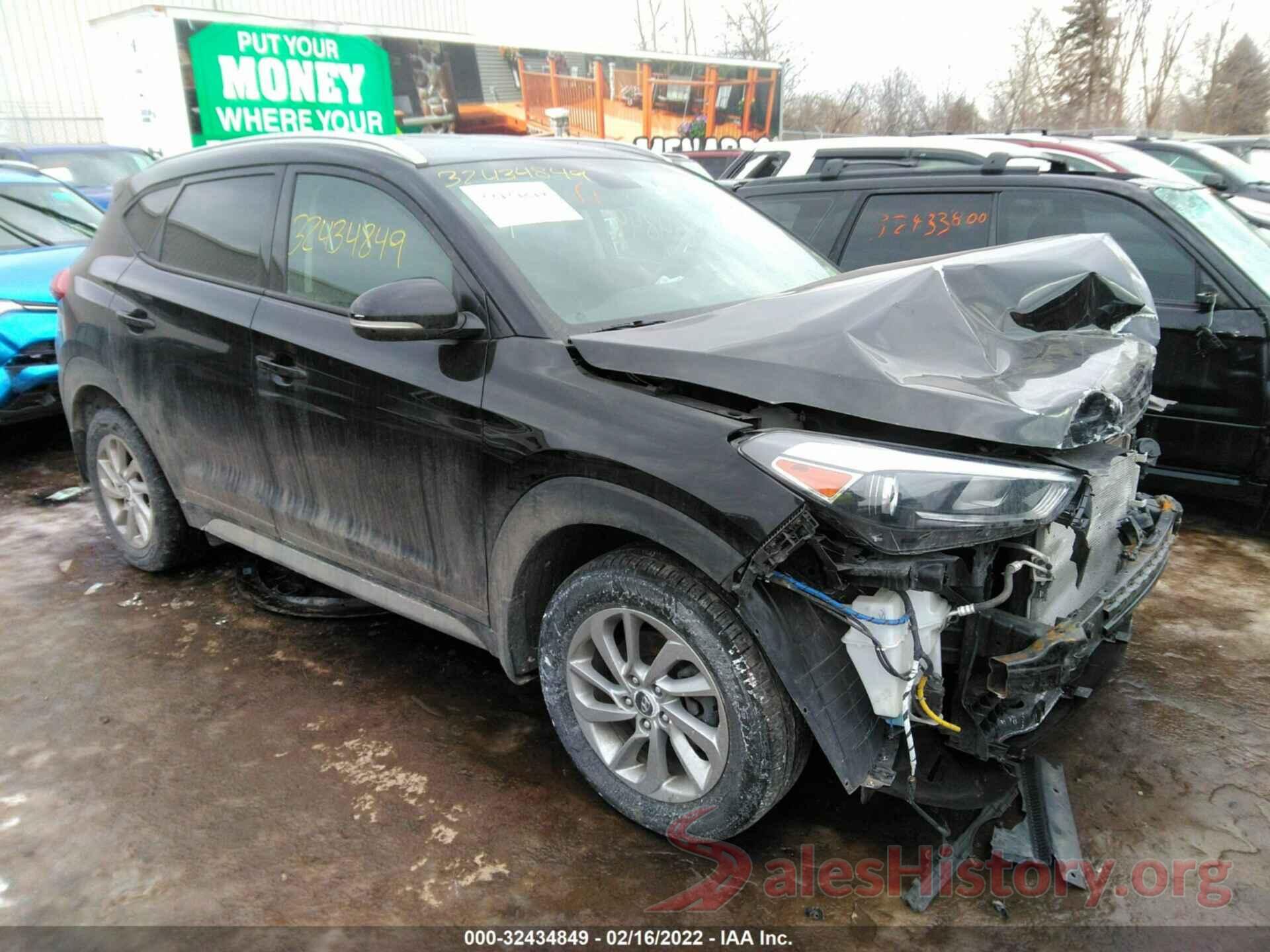 KM8J3CA45JU637969 2018 HYUNDAI TUCSON