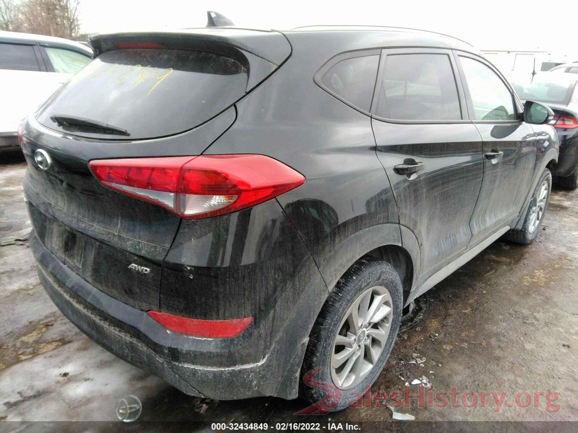 KM8J3CA45JU637969 2018 HYUNDAI TUCSON