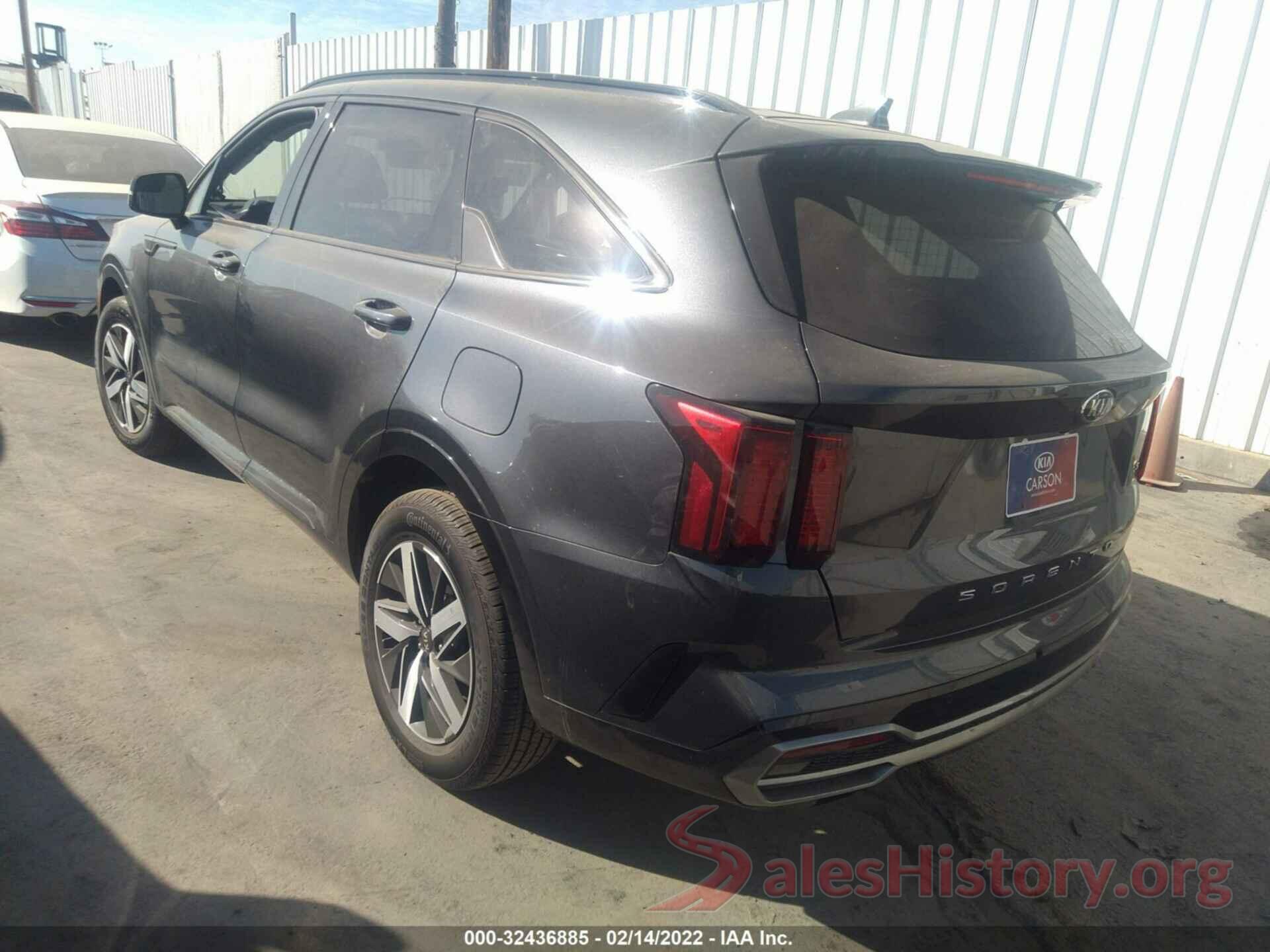 5XYRL4LC0MG061425 2021 KIA SORENTO