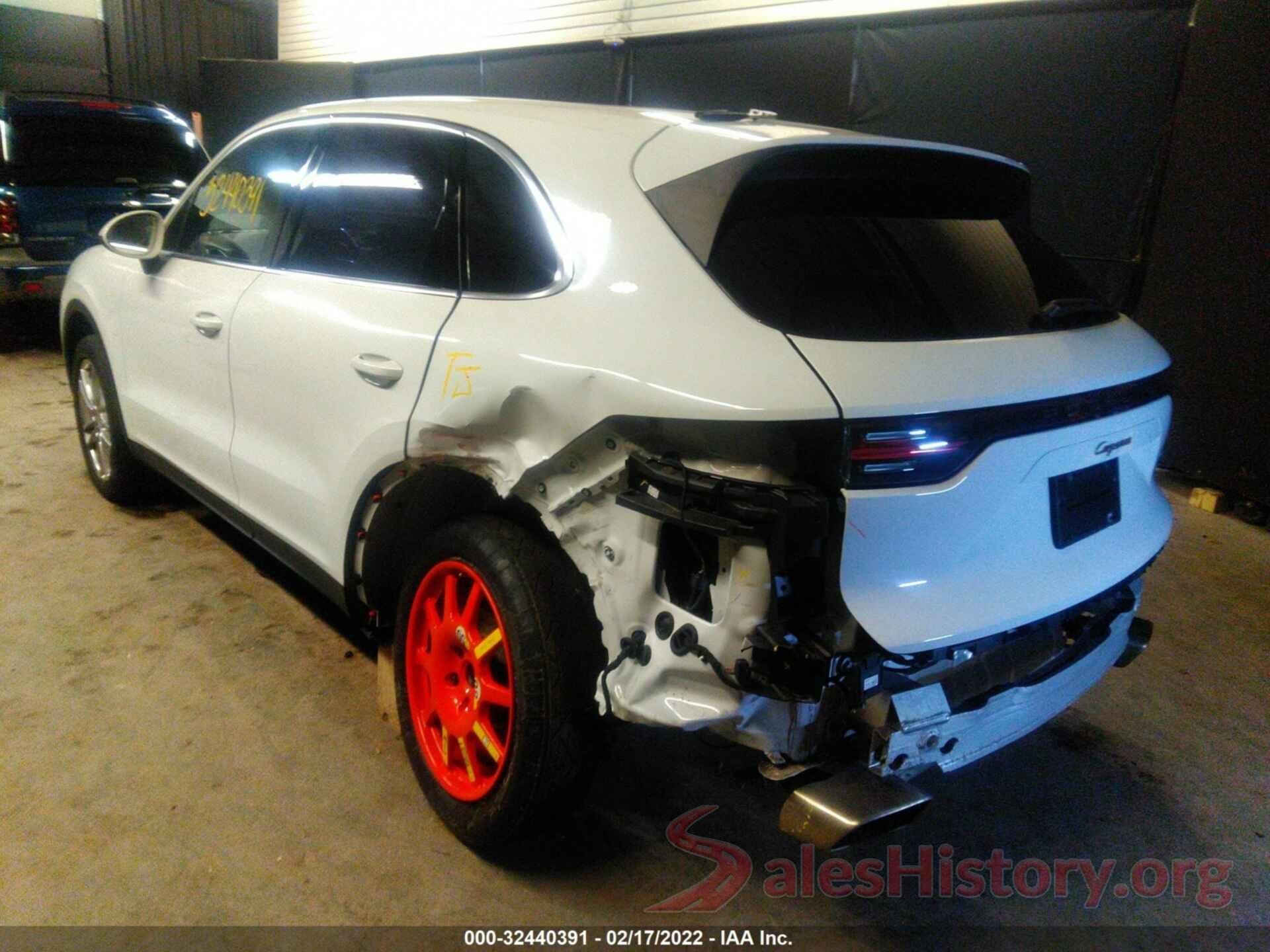 WP1AA2AY3KDA07147 2019 PORSCHE CAYENNE