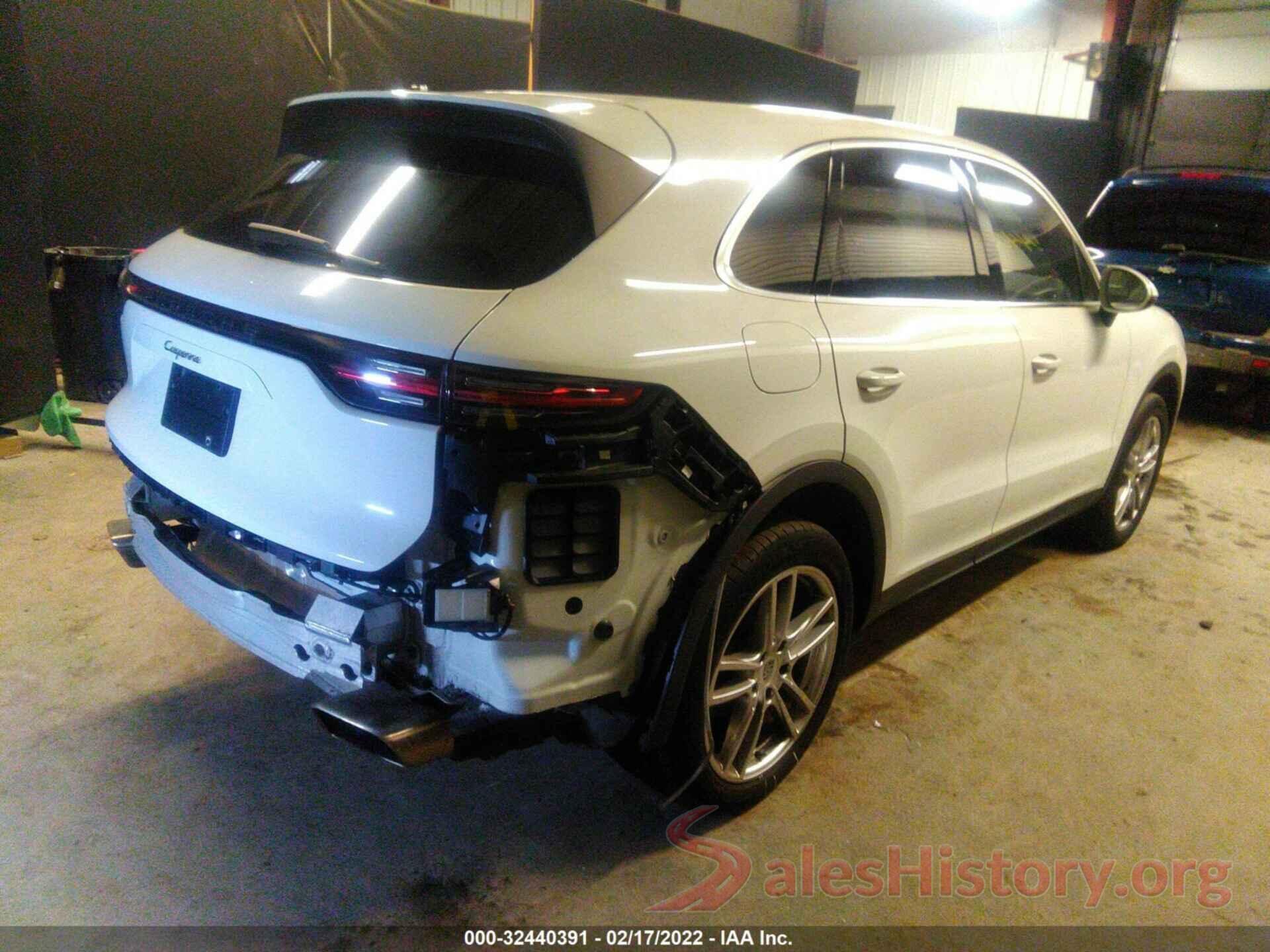 WP1AA2AY3KDA07147 2019 PORSCHE CAYENNE