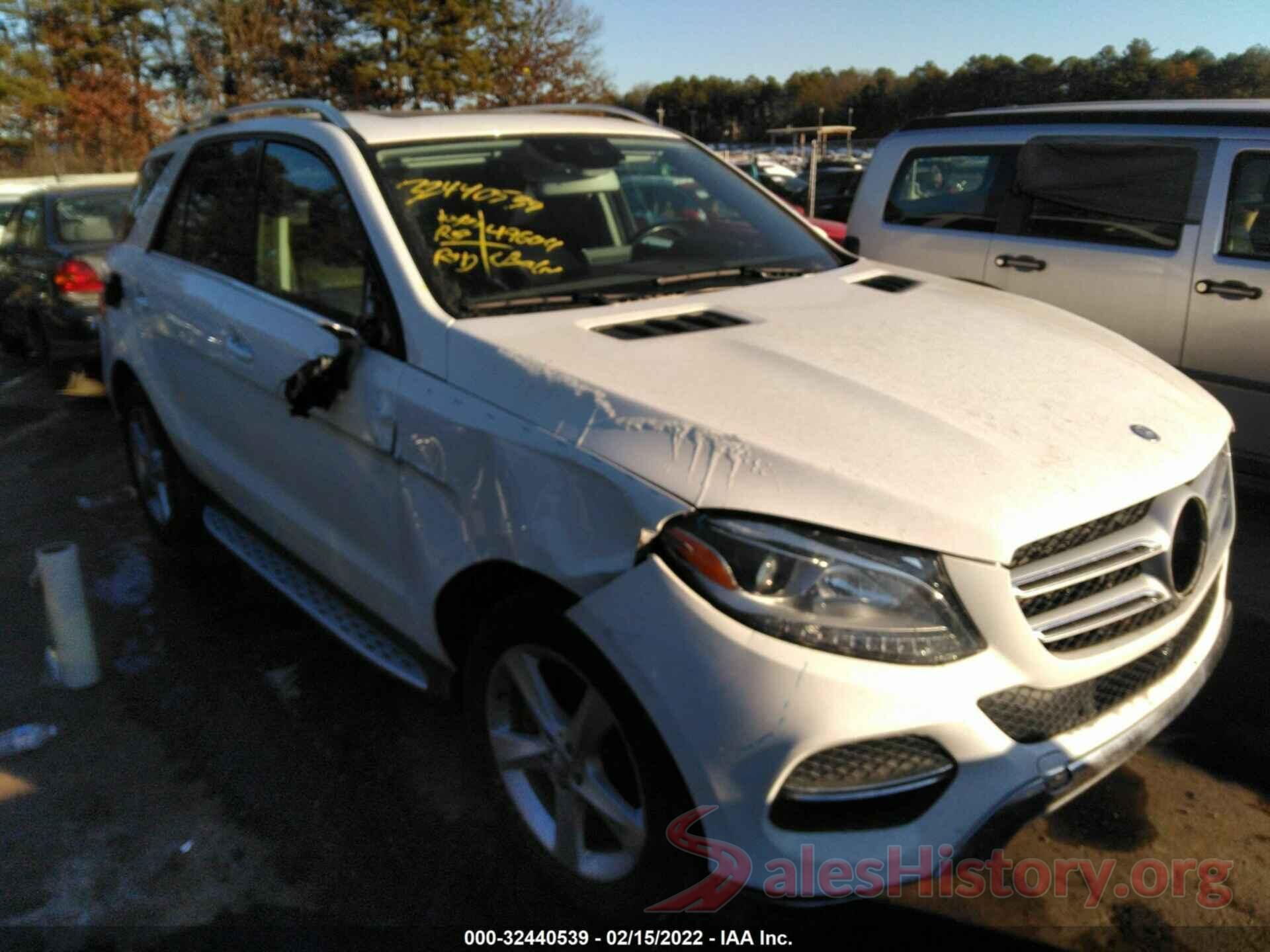 4JGDA5HBXGA644736 2016 MERCEDES-BENZ GLE