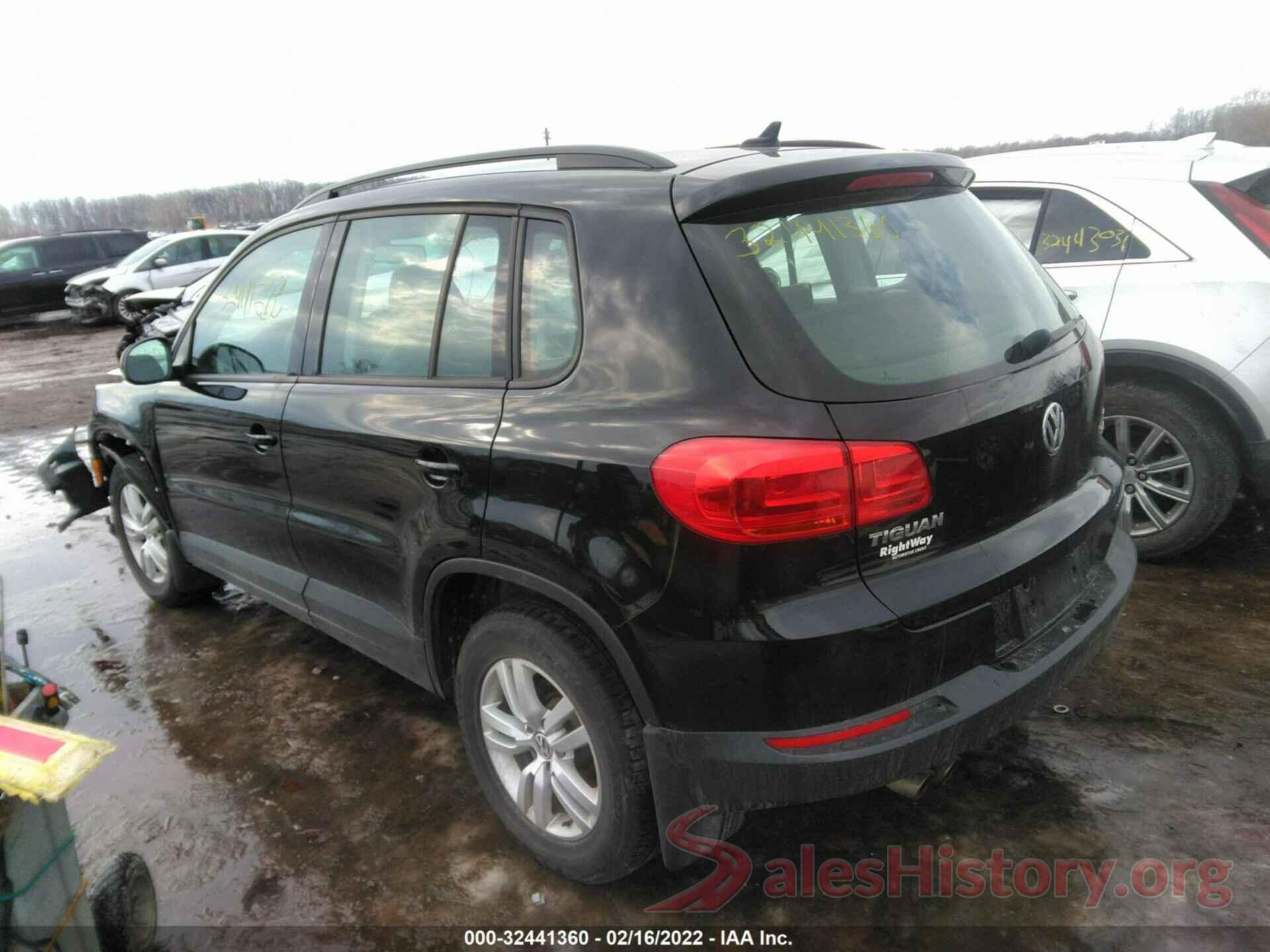 WVGBV7AX6HW510257 2017 VOLKSWAGEN TIGUAN