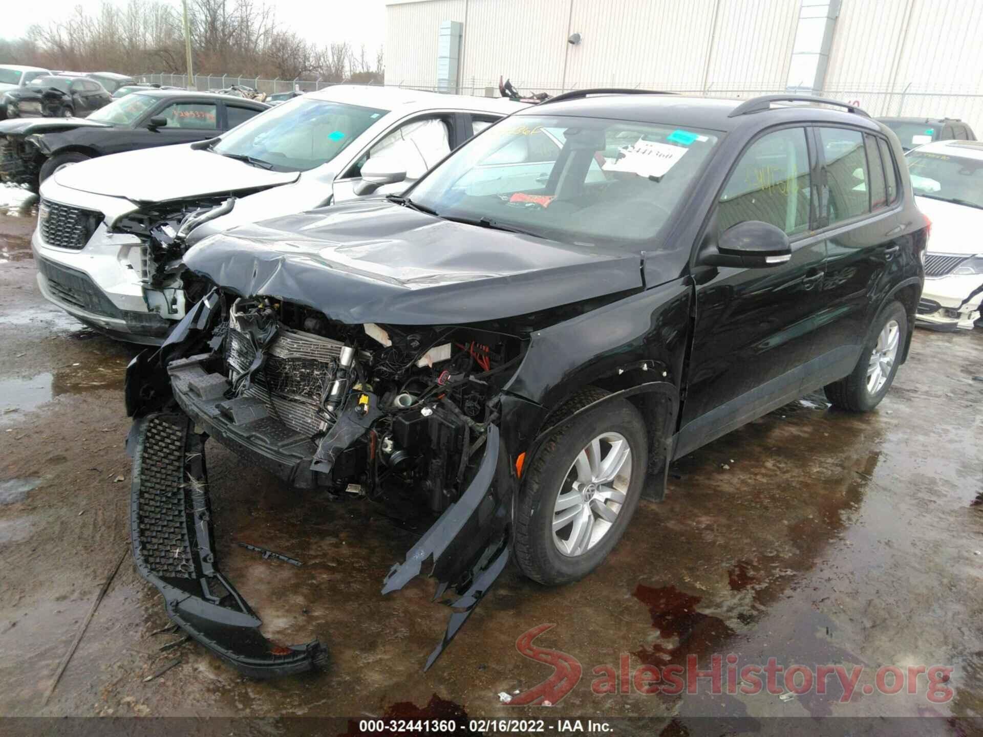 WVGBV7AX6HW510257 2017 VOLKSWAGEN TIGUAN