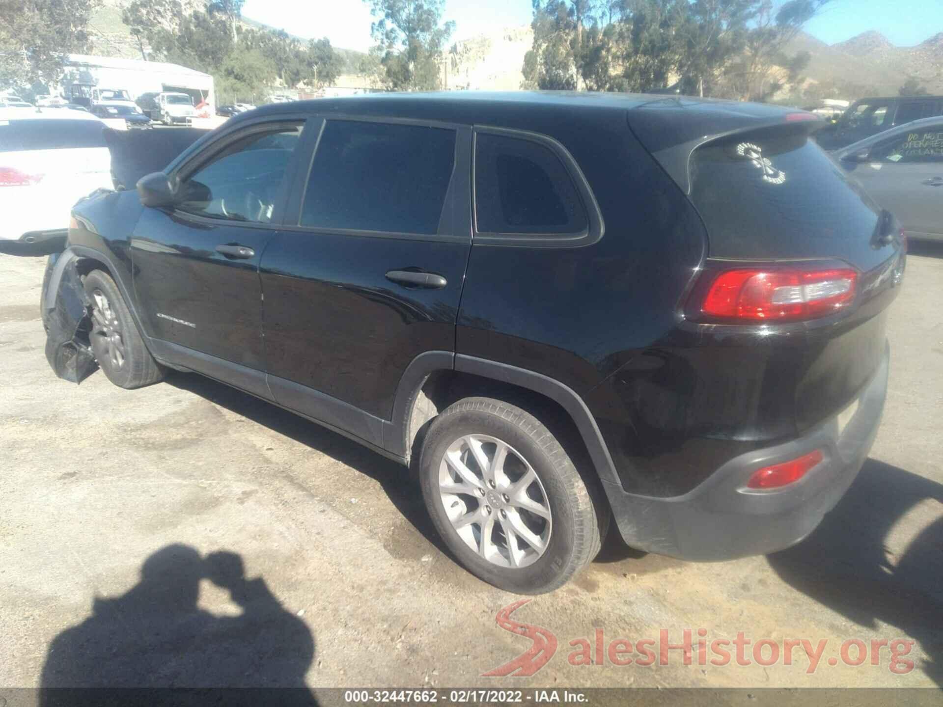 1C4PJLAB4HD231730 2017 JEEP CHEROKEE