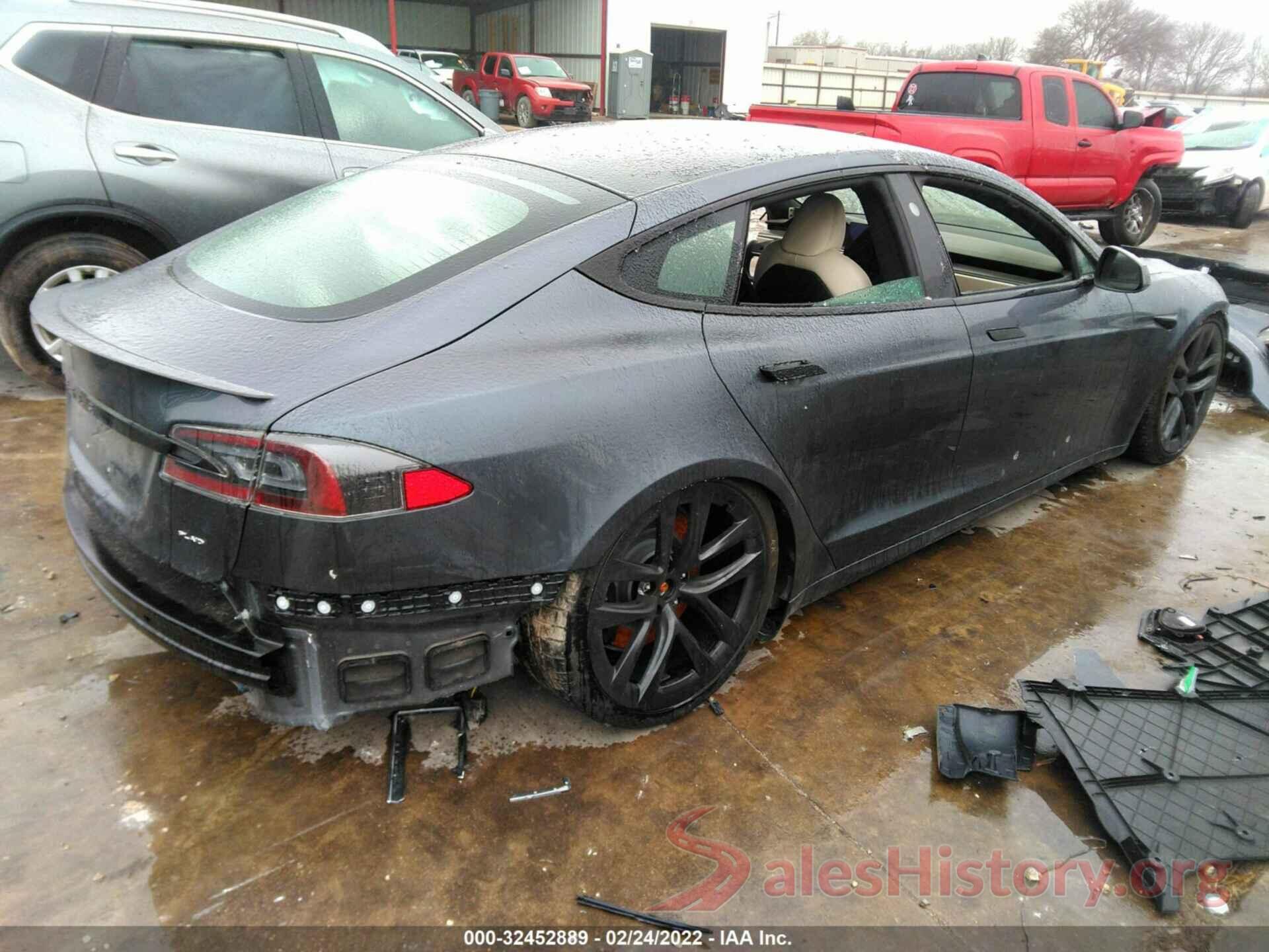 5YJSA1E66MF433483 2021 TESLA MODEL S