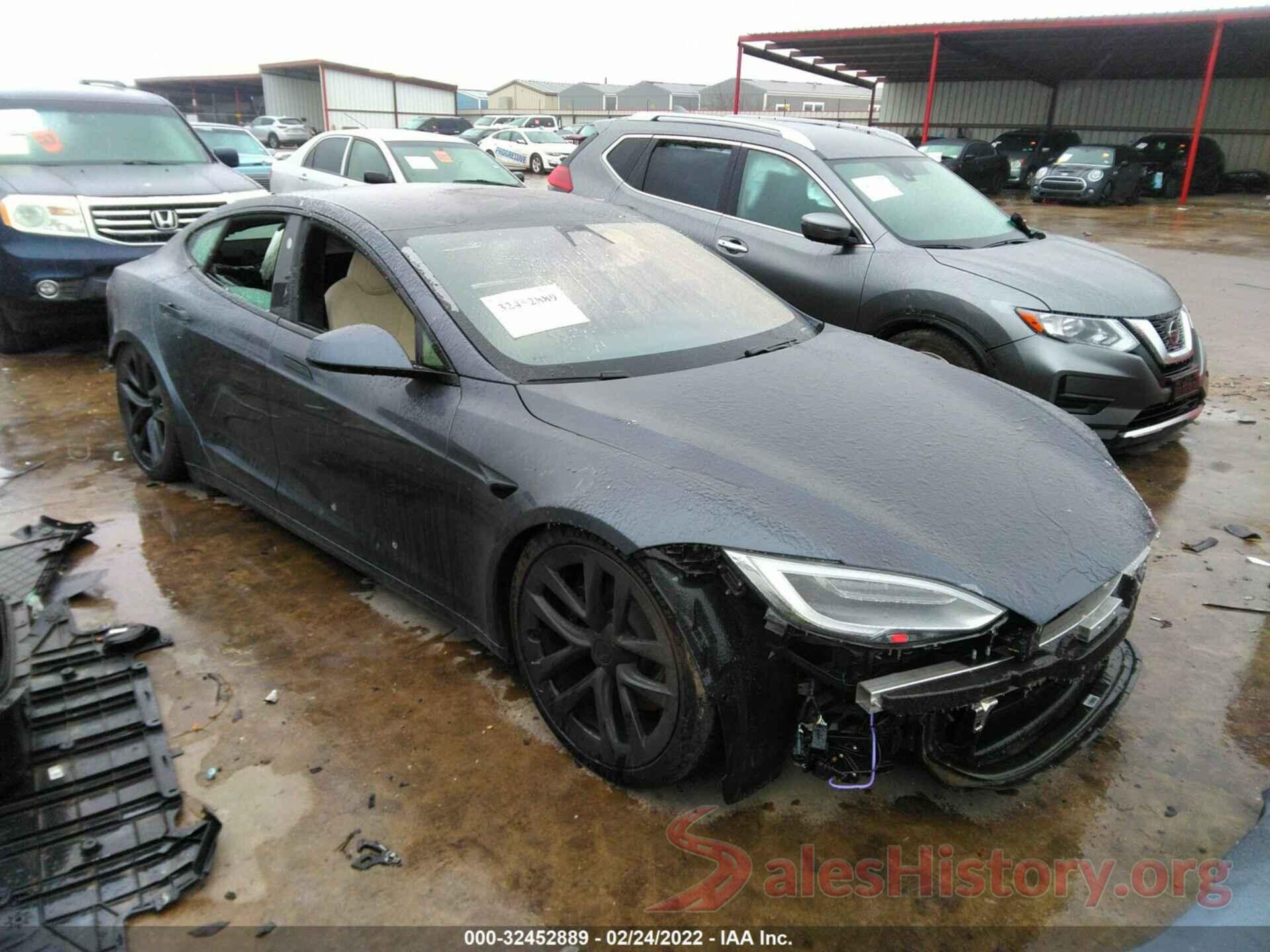 5YJSA1E66MF433483 2021 TESLA MODEL S