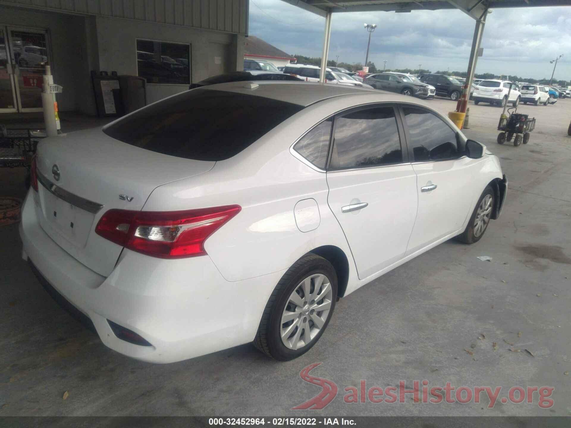 3N1AB7AP5HY345516 2017 NISSAN SENTRA