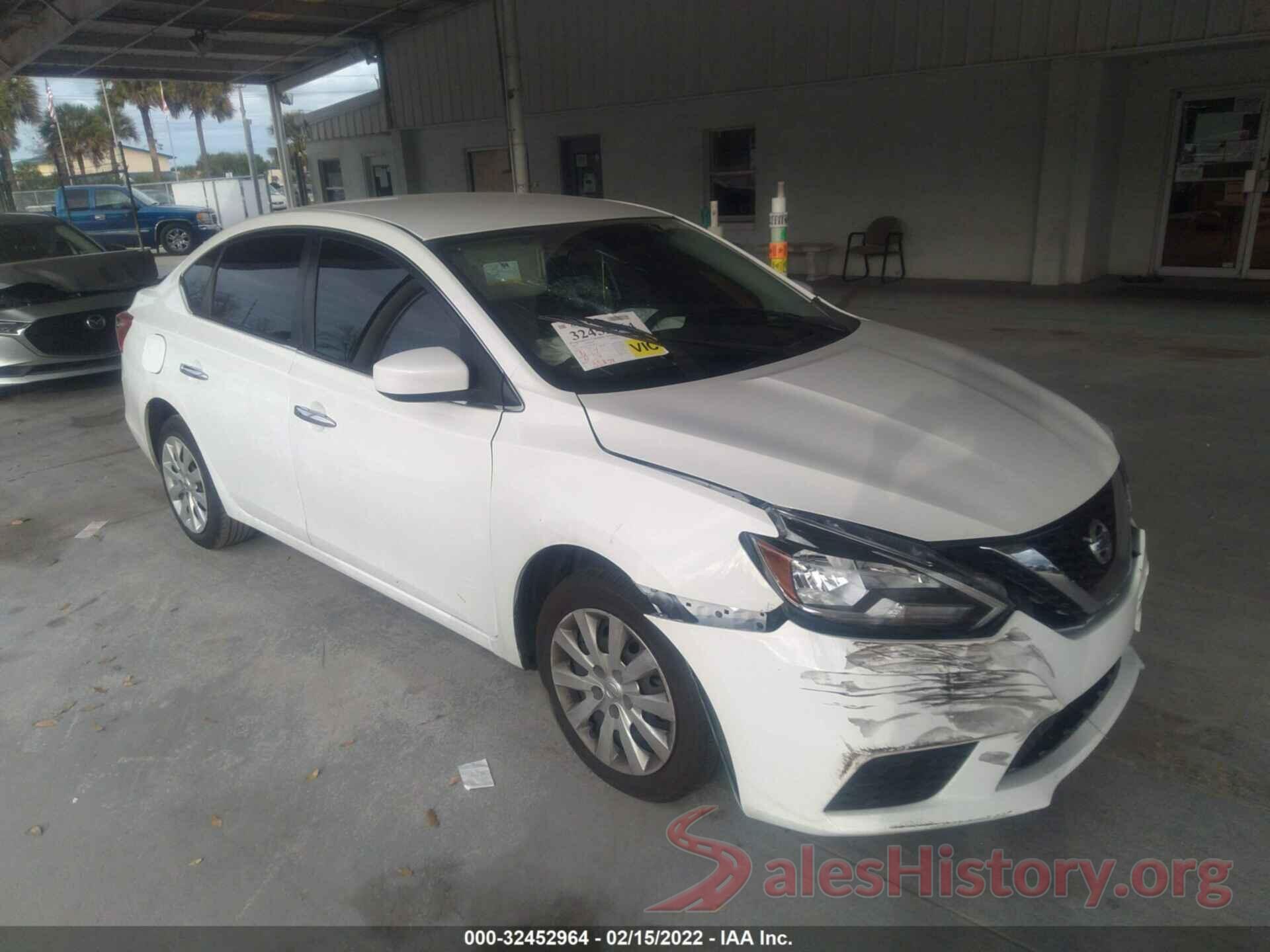 3N1AB7AP5HY345516 2017 NISSAN SENTRA