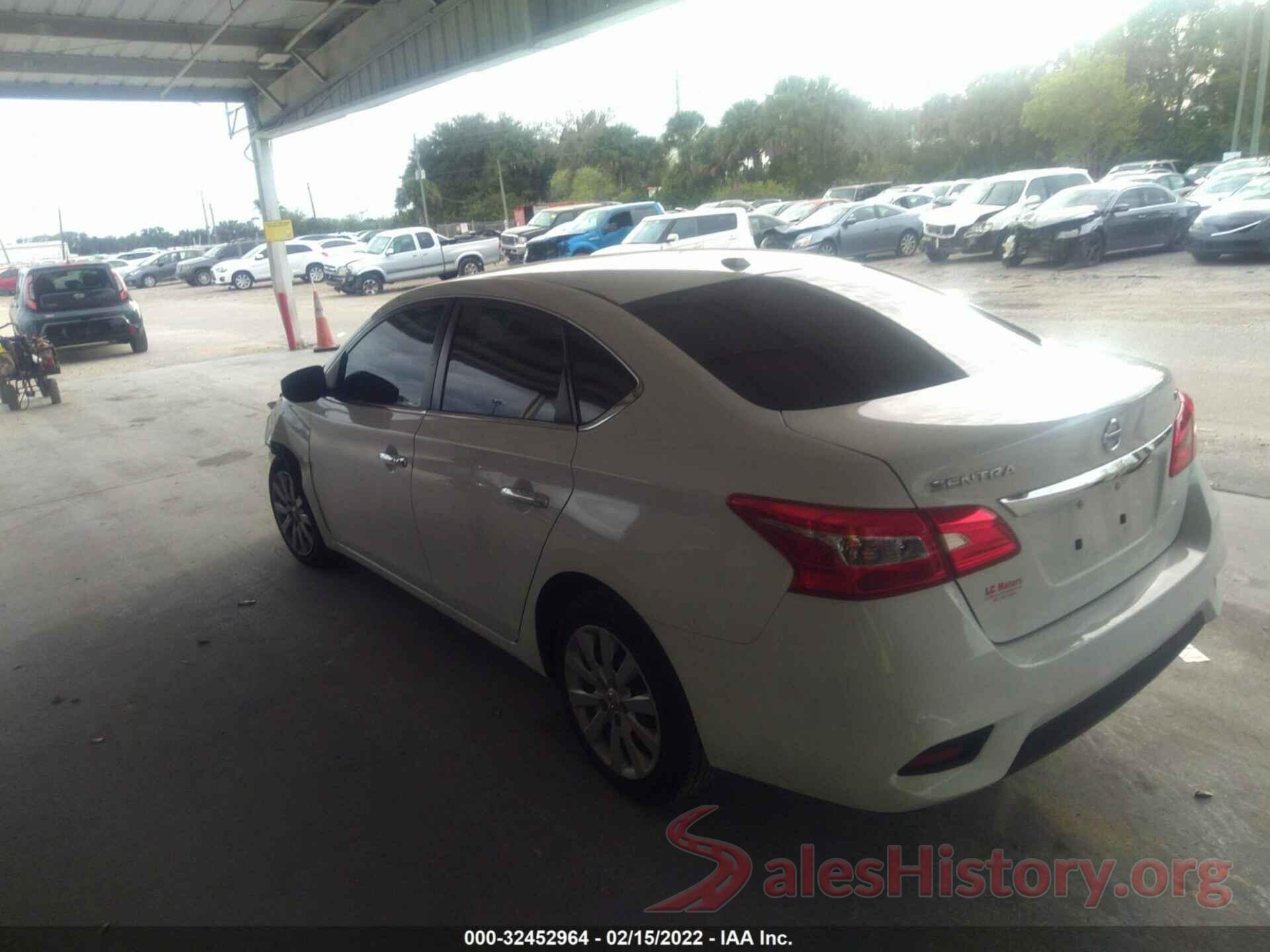 3N1AB7AP5HY345516 2017 NISSAN SENTRA