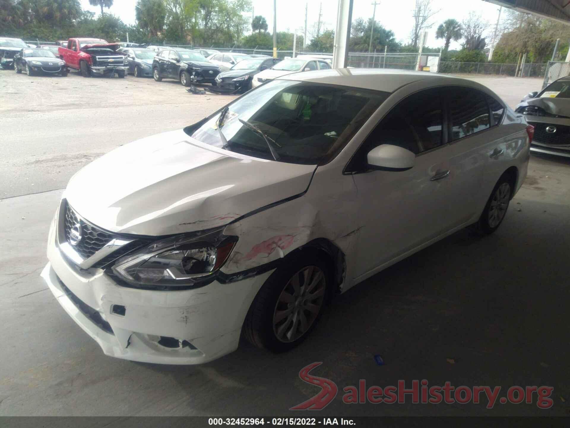 3N1AB7AP5HY345516 2017 NISSAN SENTRA