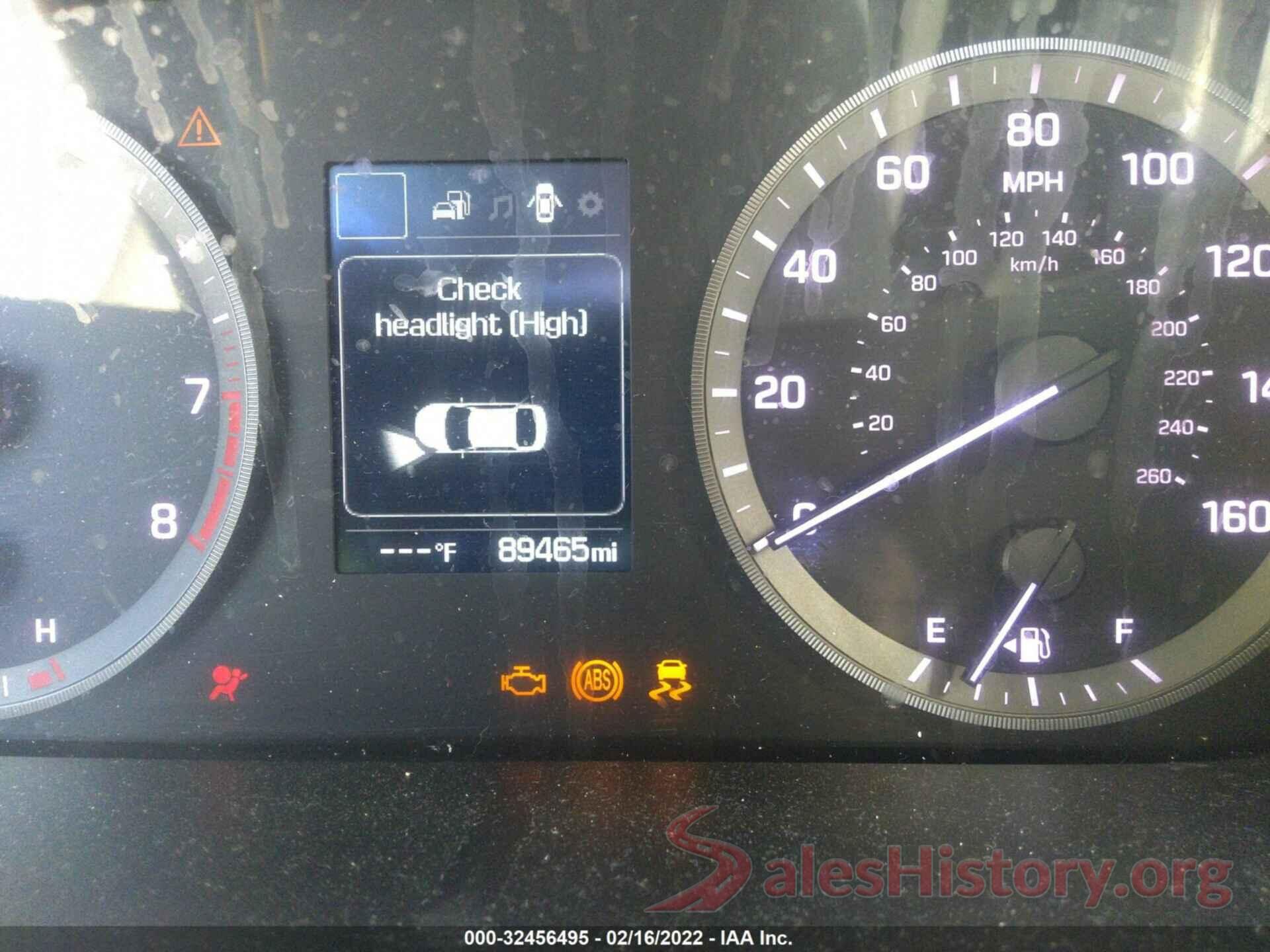 5NPE24AF5GH339716 2016 HYUNDAI SONATA