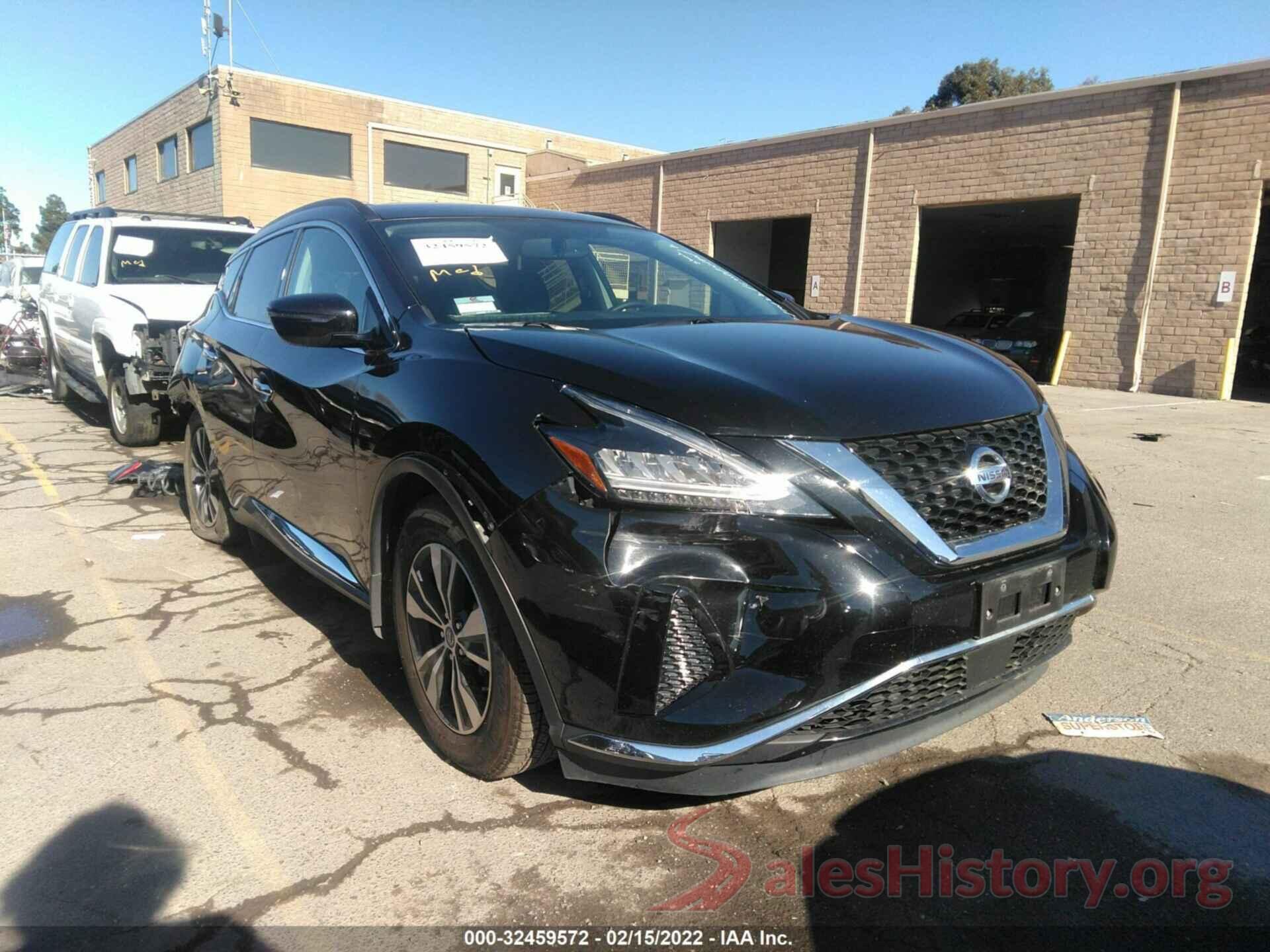 5N1AZ2MS7KN107954 2019 NISSAN MURANO