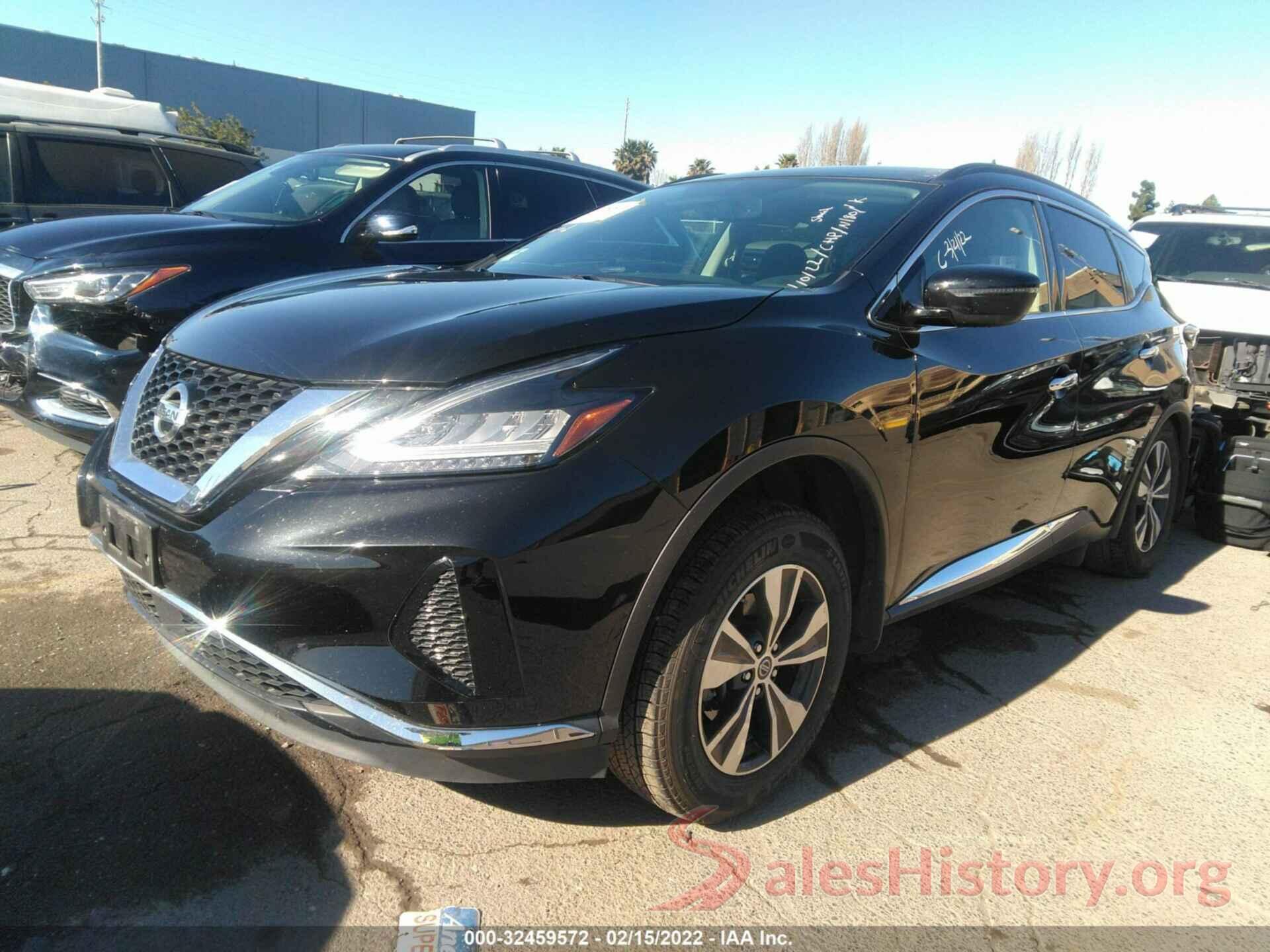 5N1AZ2MS7KN107954 2019 NISSAN MURANO