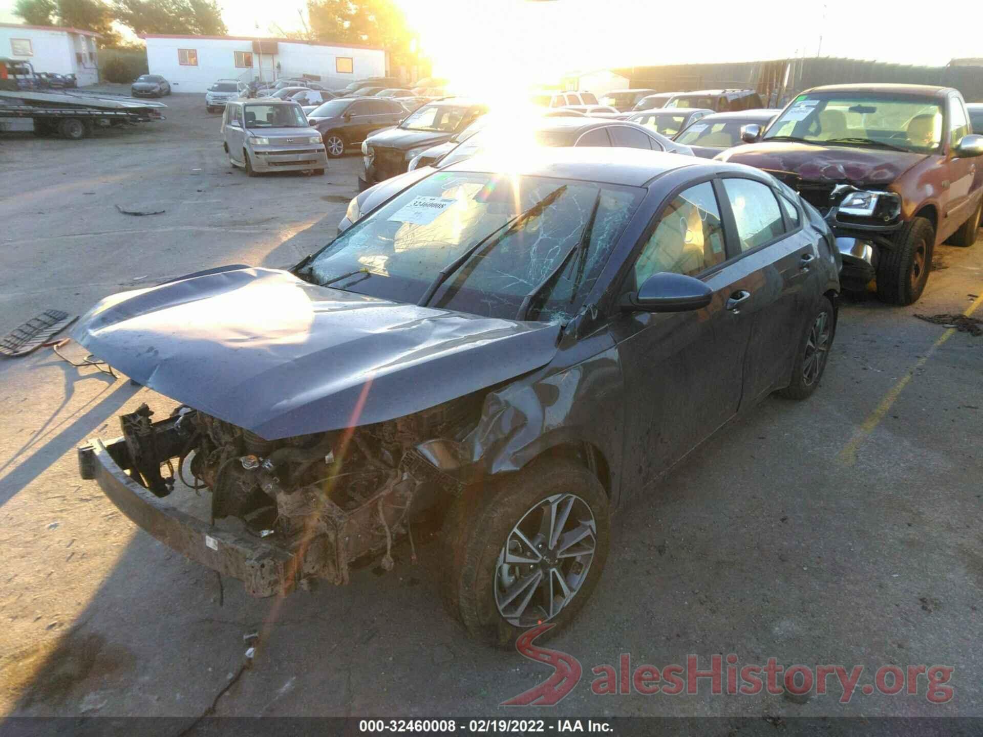 3KPF24AD1NE439445 2022 KIA FORTE