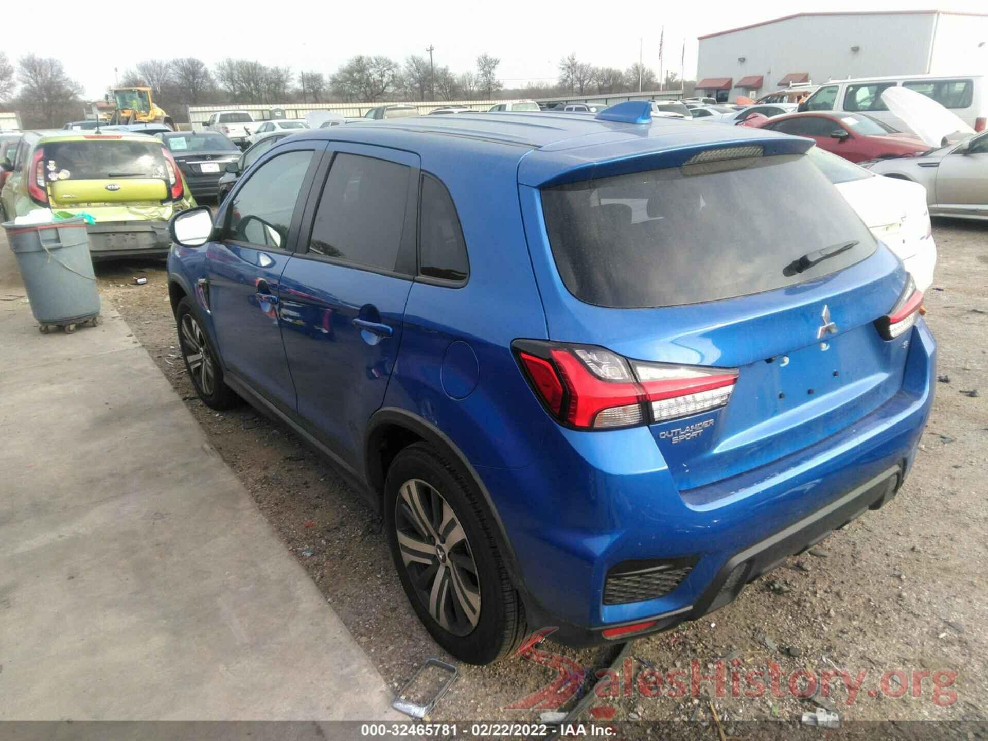 JA4APVAU0MU035936 2021 MITSUBISHI OUTLANDER SPORT