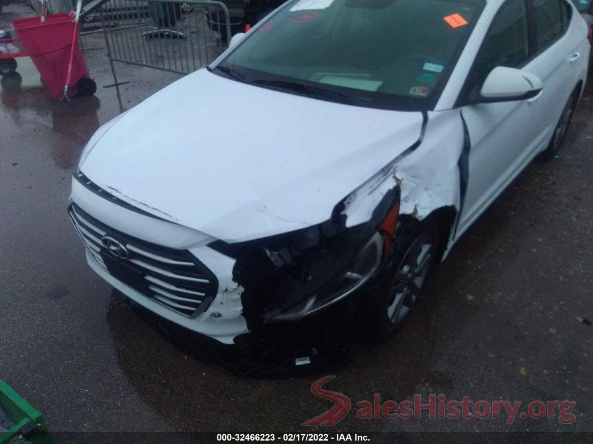 5NPD84LF3JH339132 2018 HYUNDAI ELANTRA