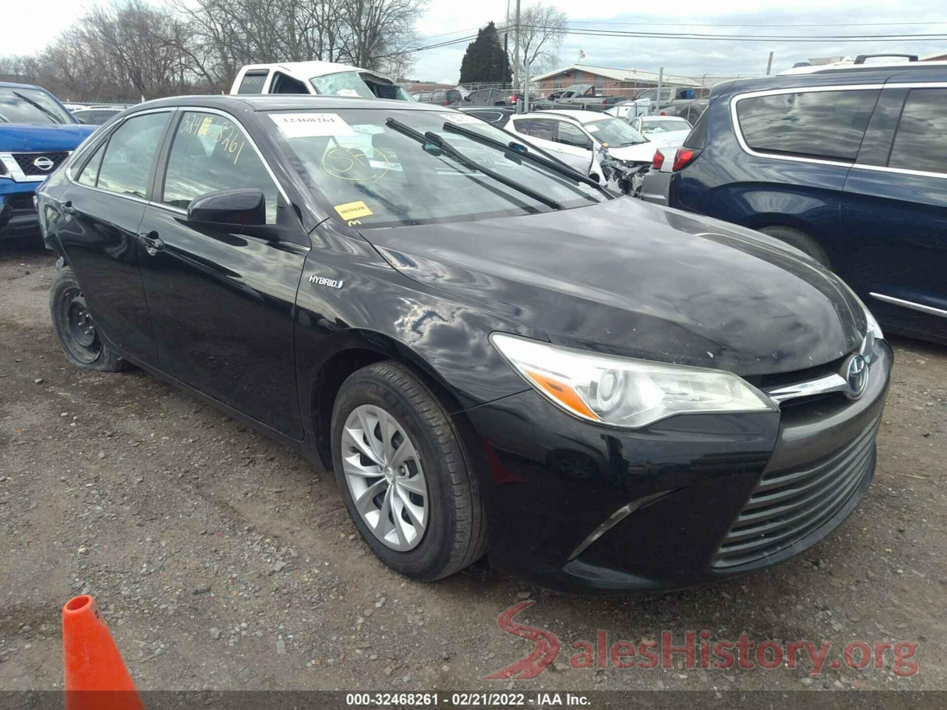 4T1BD1FK9GU192111 2016 TOYOTA CAMRY HYBRID