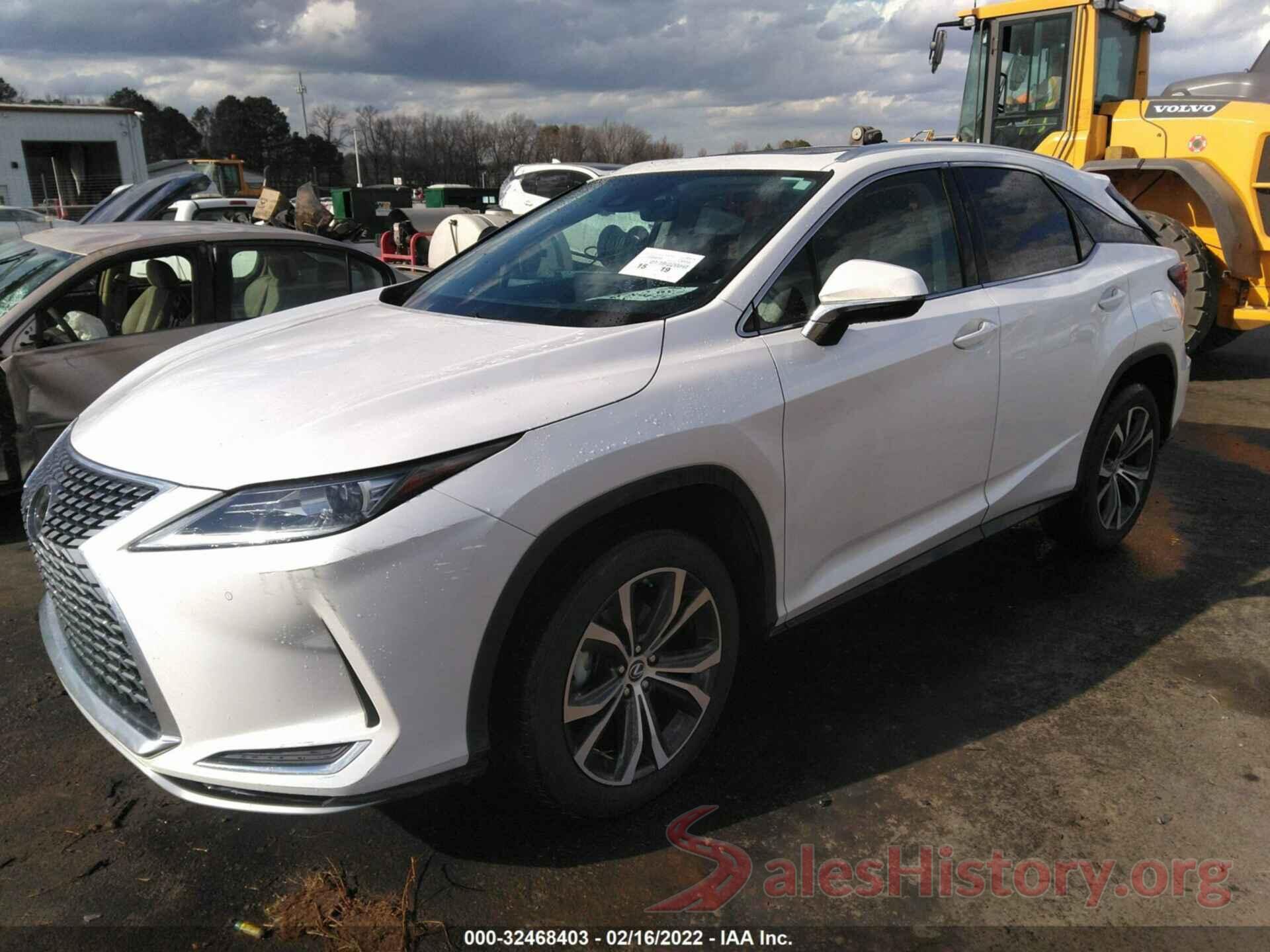 2T2HZMDA7LC245676 2020 LEXUS RX