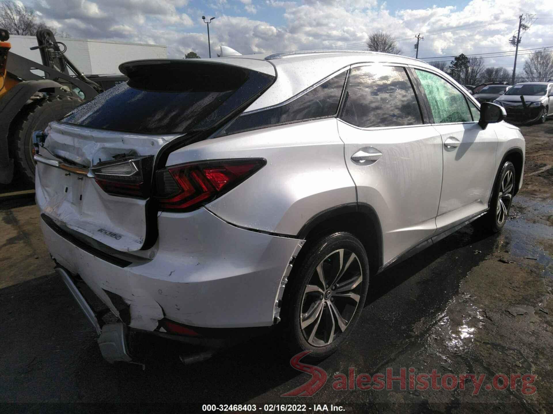 2T2HZMDA7LC245676 2020 LEXUS RX