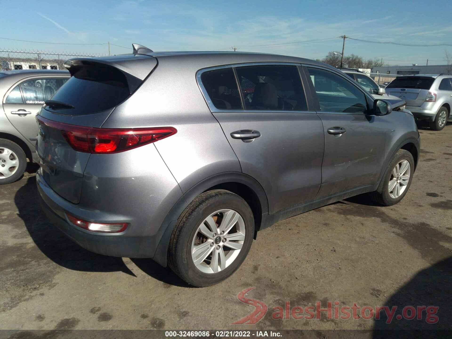 KNDPMCACXH7294846 2017 KIA SPORTAGE