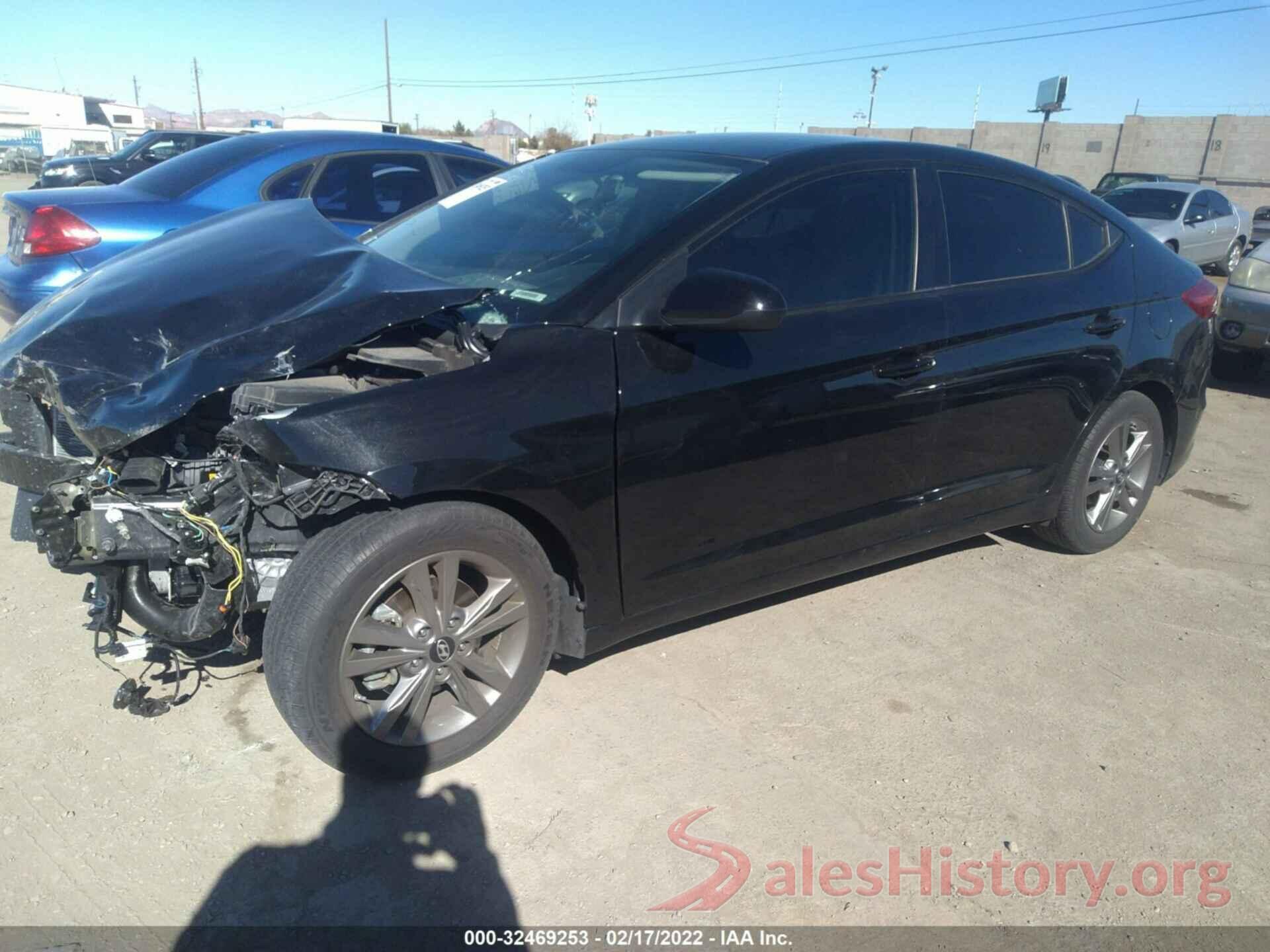 5NPD84LFXJH391423 2018 HYUNDAI ELANTRA