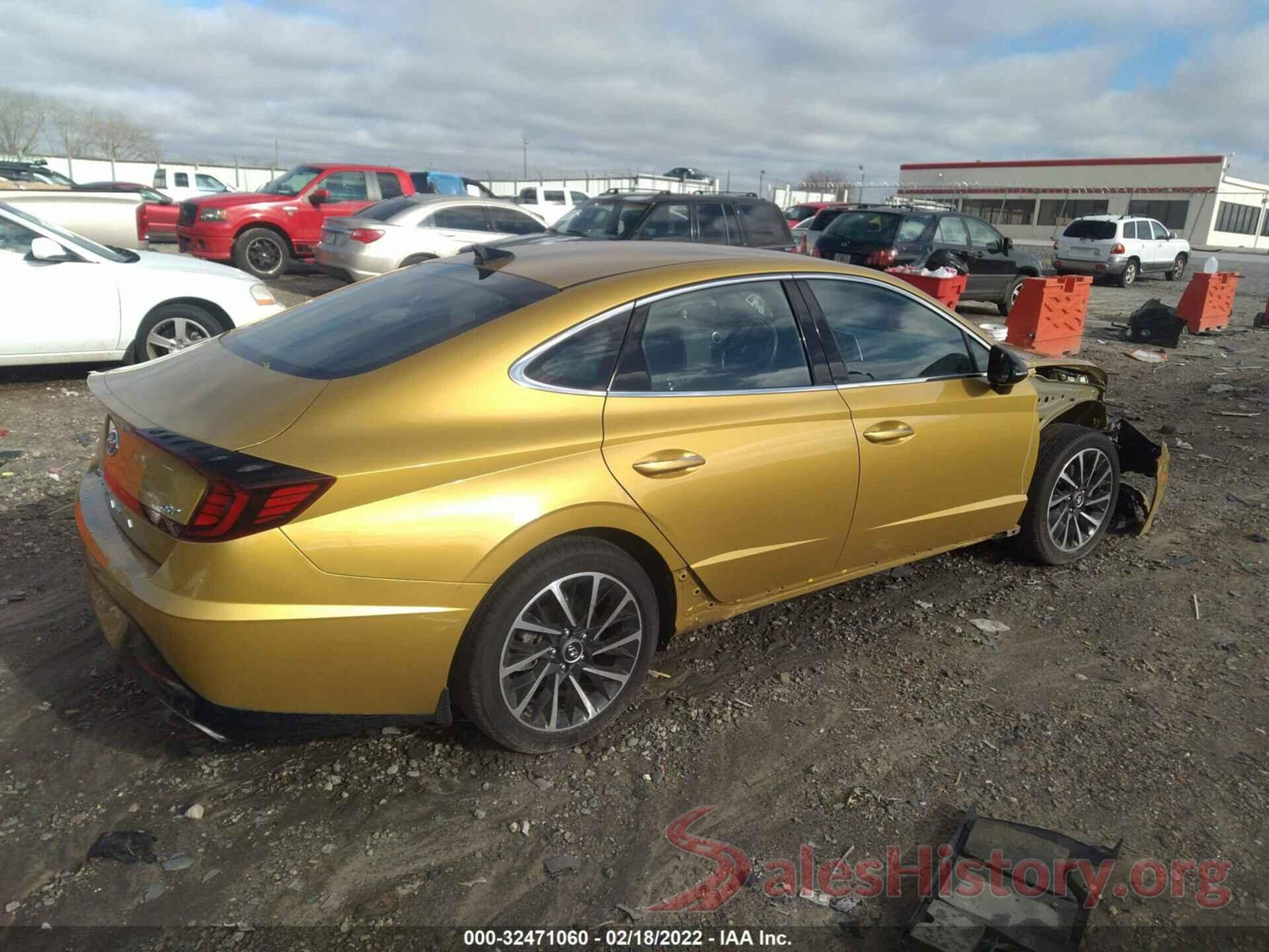 5NPEJ4J20LH046784 2020 HYUNDAI SONATA