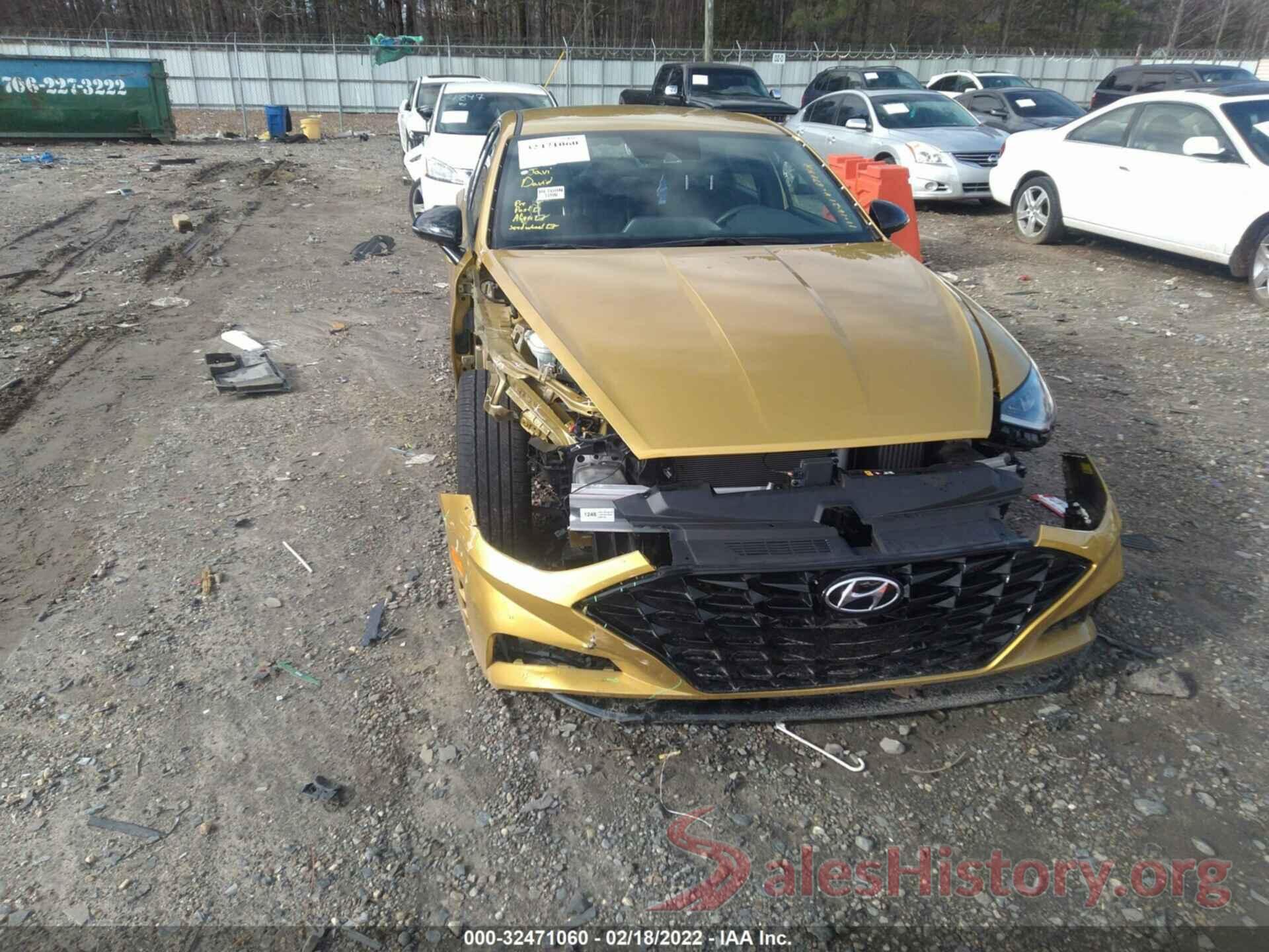 5NPEJ4J20LH046784 2020 HYUNDAI SONATA