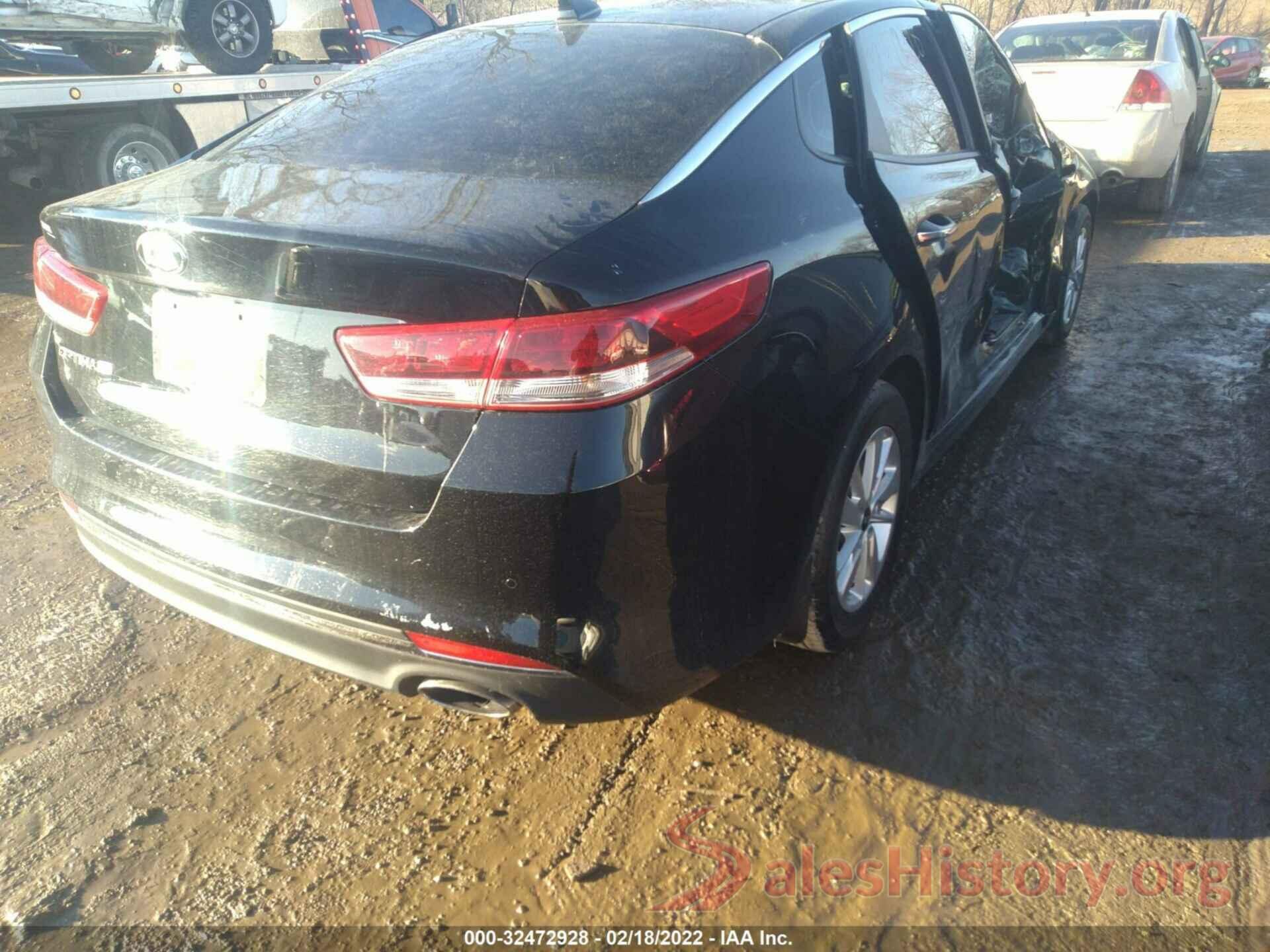 5XXGT4L37GG055508 2016 KIA OPTIMA