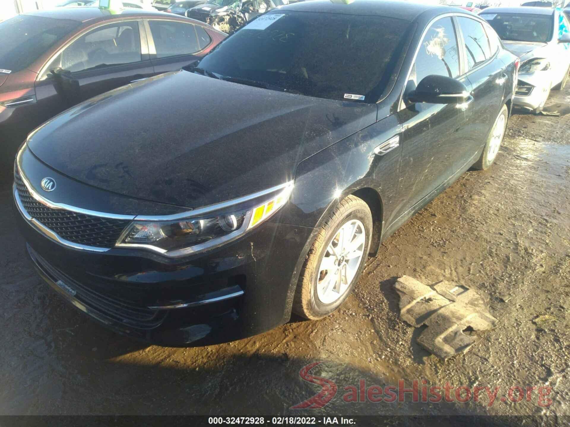 5XXGT4L37GG055508 2016 KIA OPTIMA