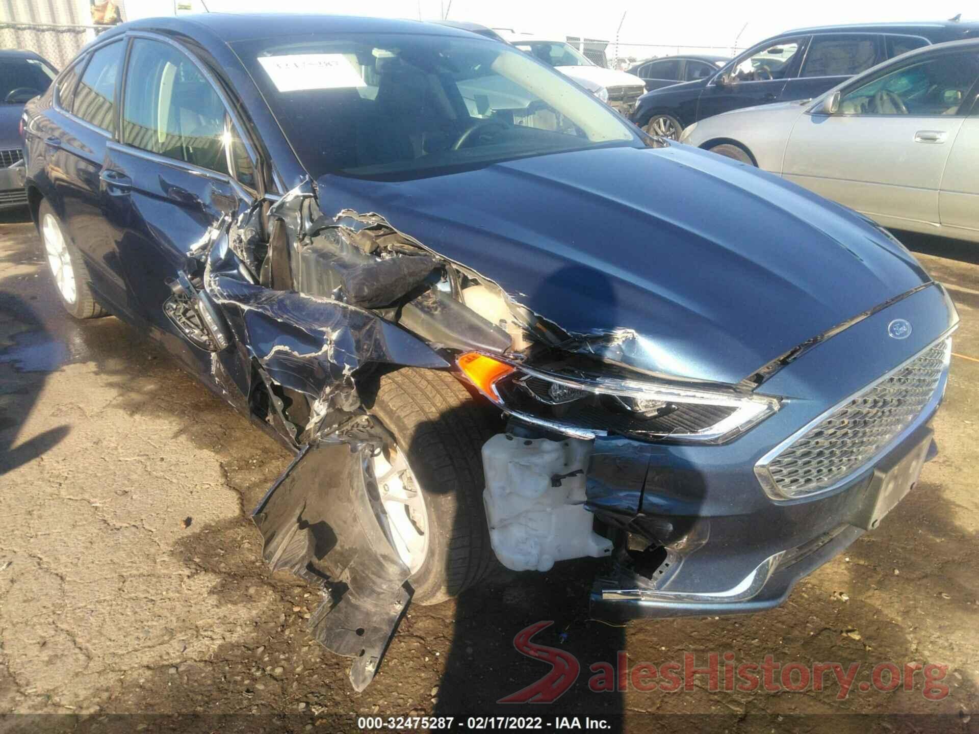 3FA6P0SU3KR202586 2019 FORD FUSION ENERGI