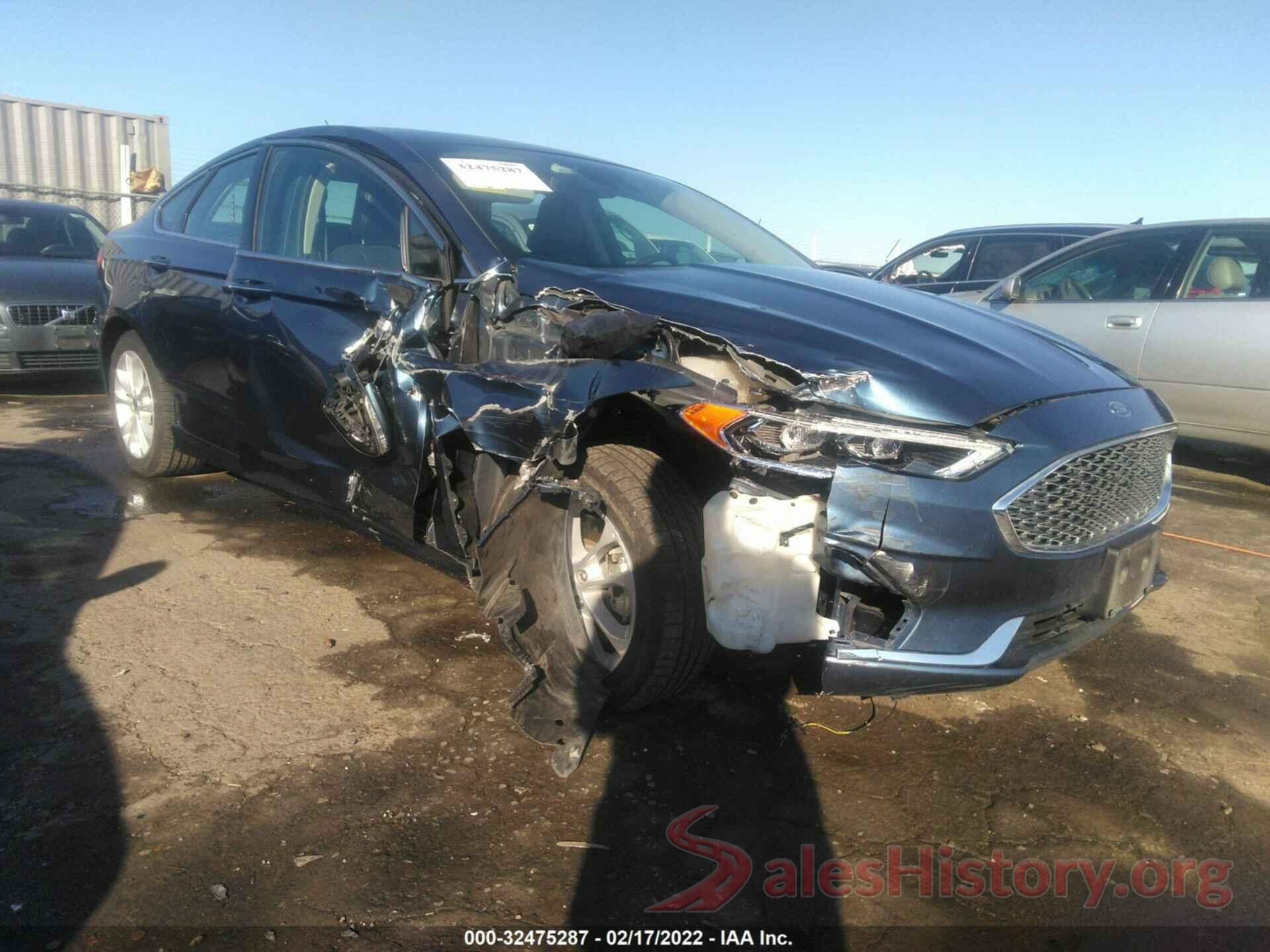 3FA6P0SU3KR202586 2019 FORD FUSION ENERGI