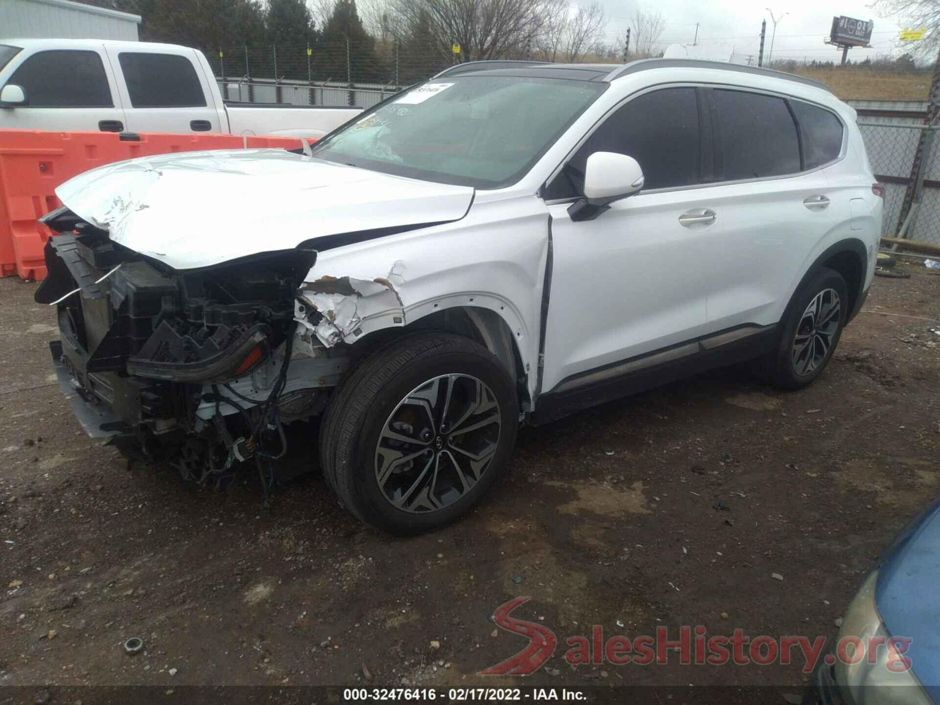 5NMS53AA2LH187460 2020 HYUNDAI SANTA FE