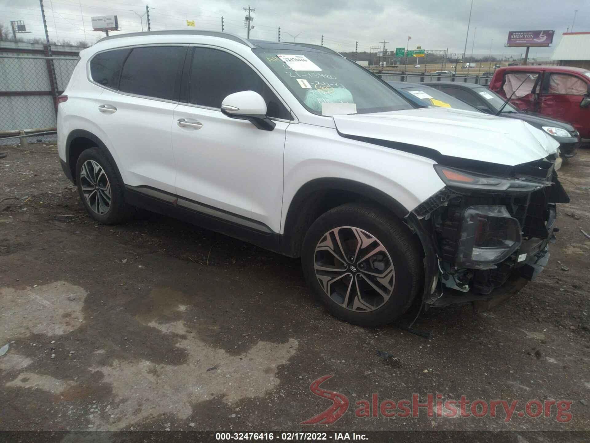 5NMS53AA2LH187460 2020 HYUNDAI SANTA FE