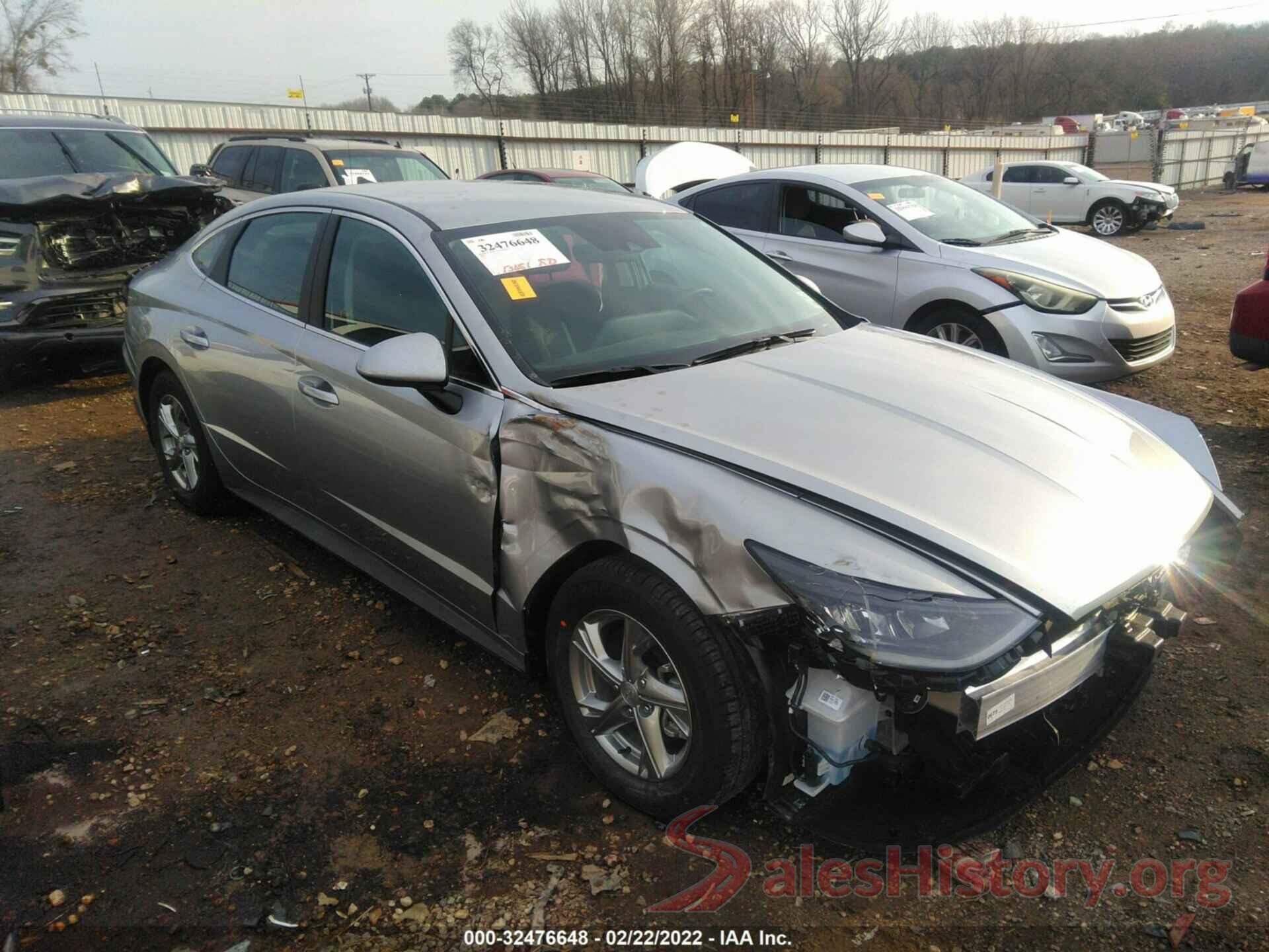 5NPEG4JA9NH143667 2022 HYUNDAI SONATA