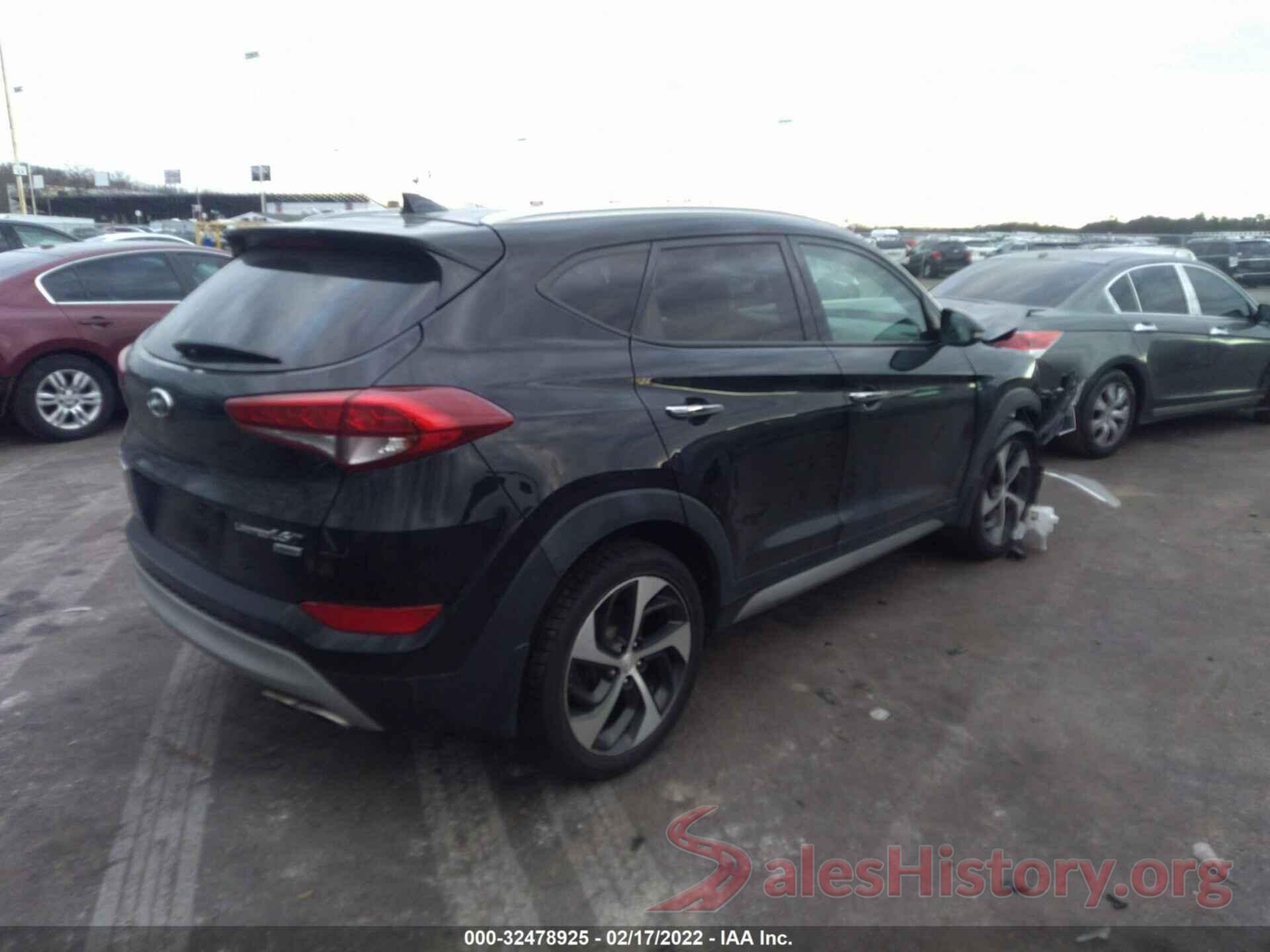 KM8J3CA24HU276243 2017 HYUNDAI TUCSON