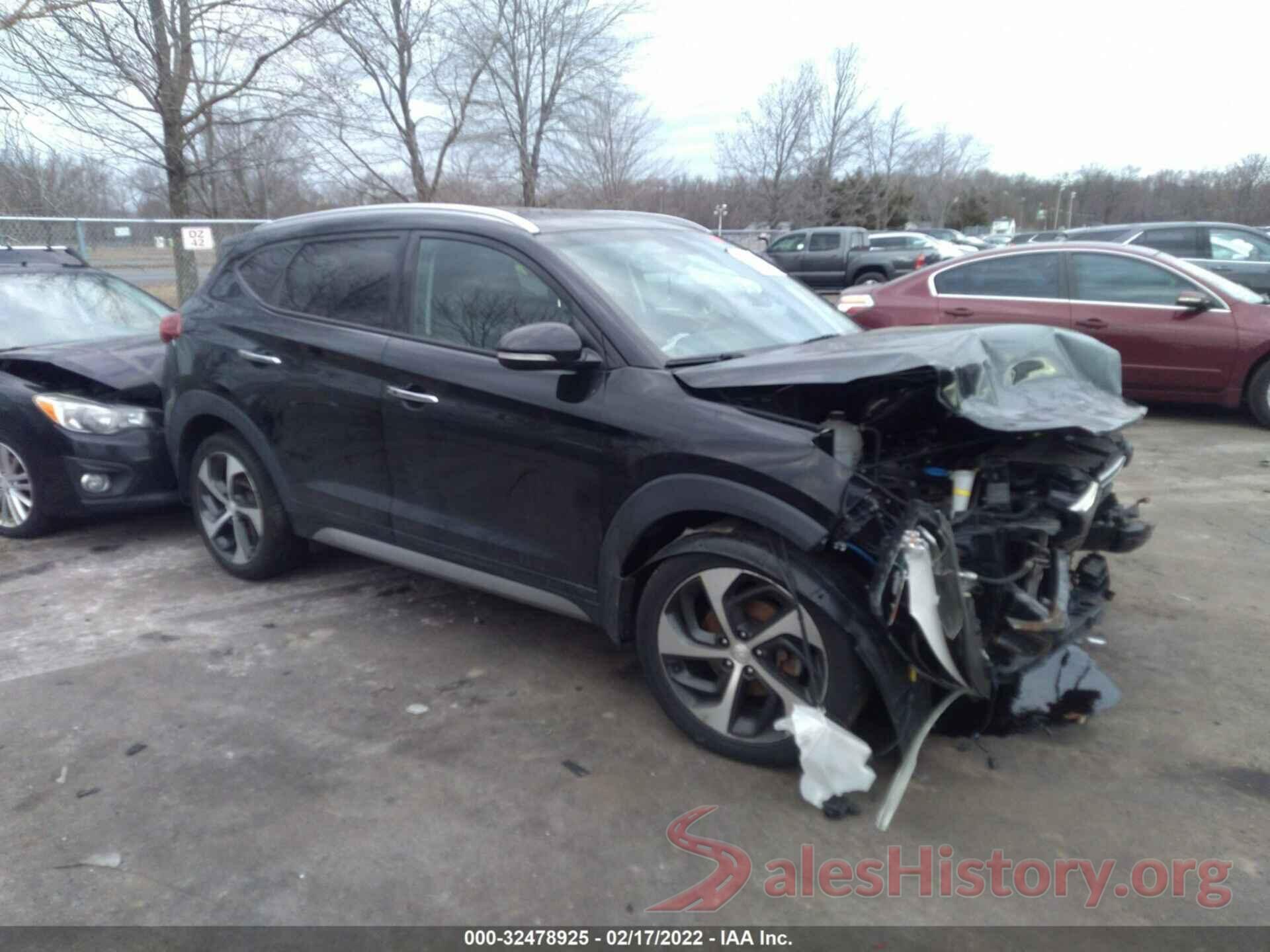 KM8J3CA24HU276243 2017 HYUNDAI TUCSON