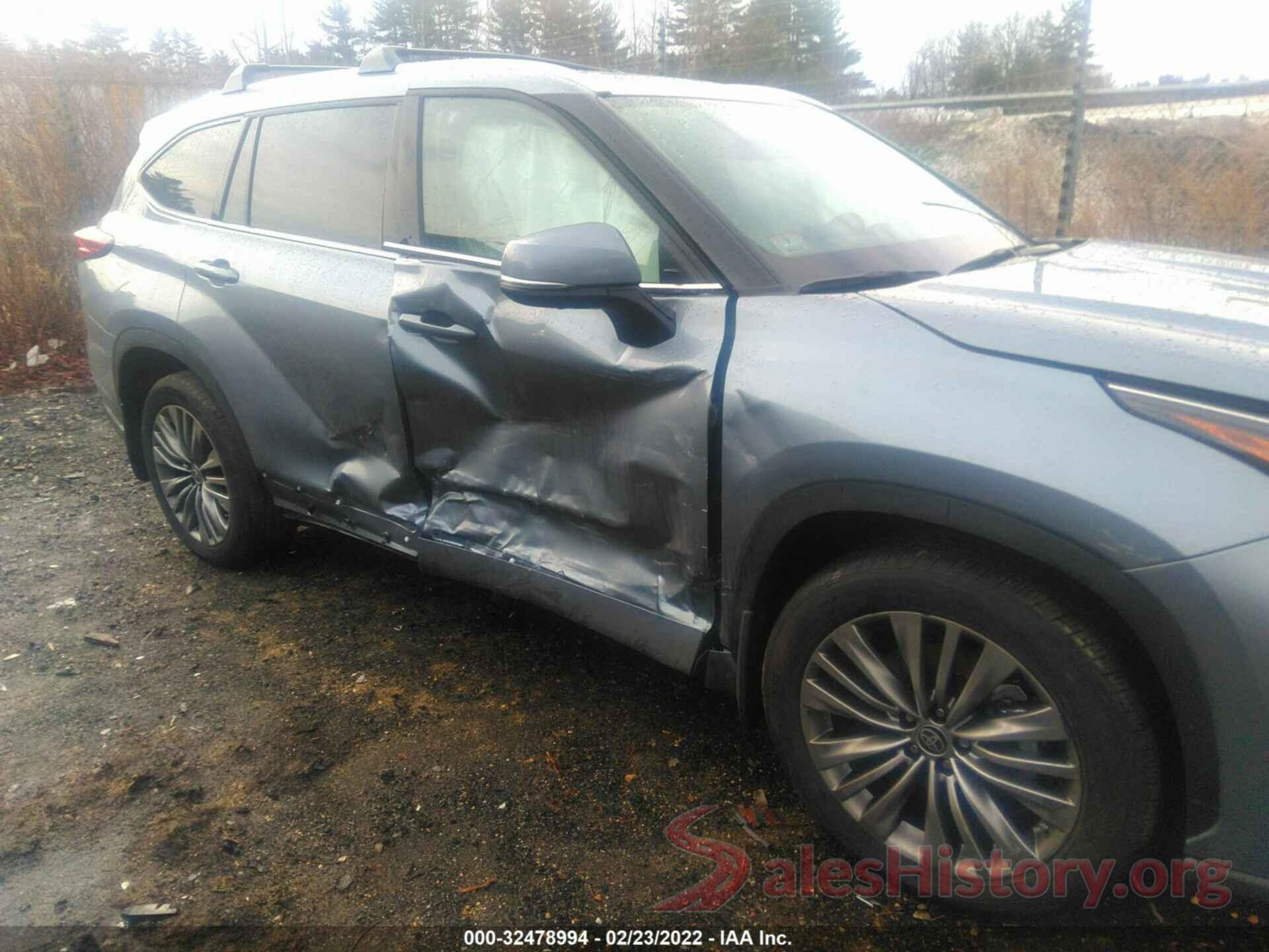 5TDFZRBHXMS112296 2021 TOYOTA HIGHLANDER