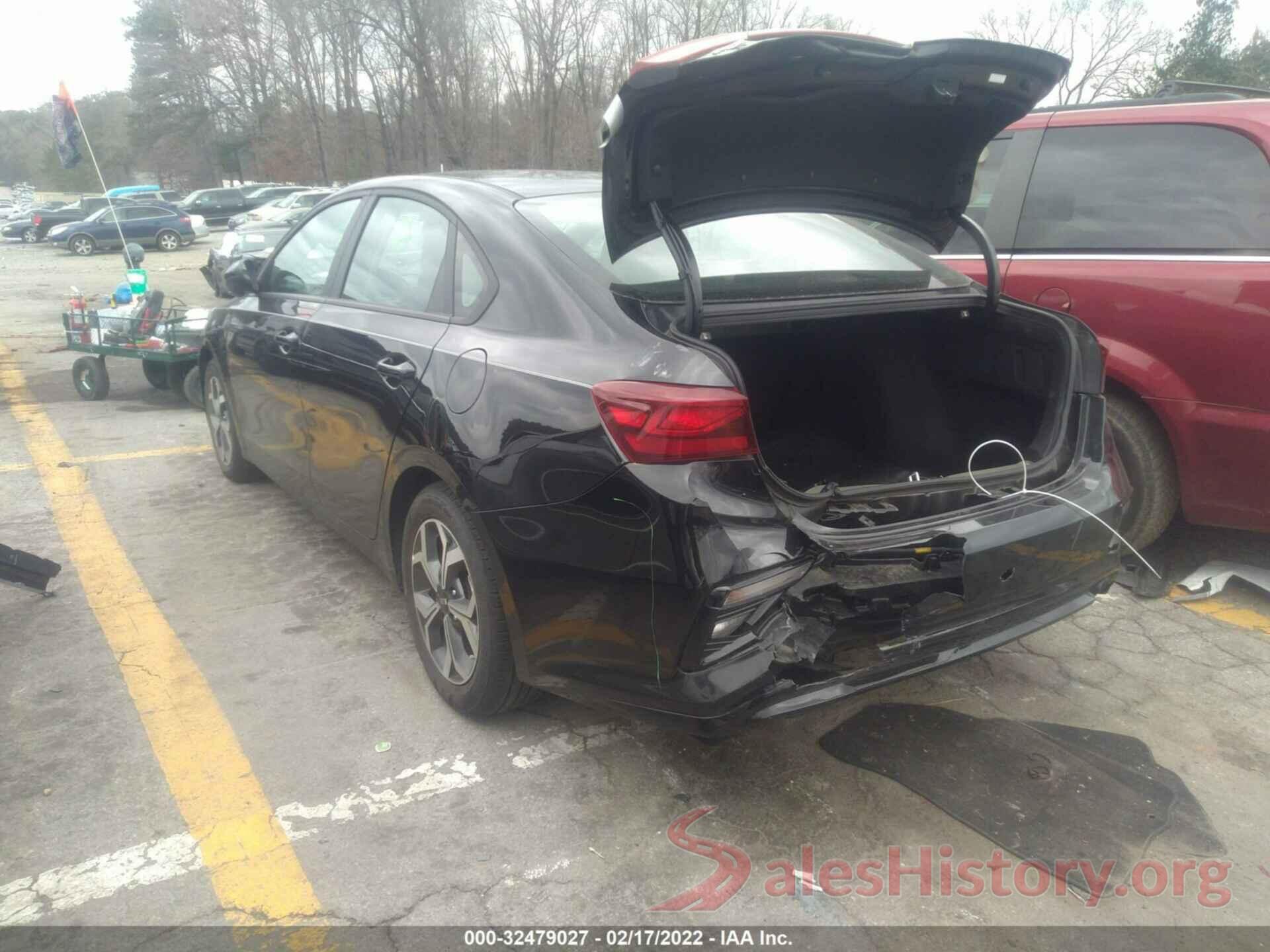 3KPF24ADXLE226345 2020 KIA FORTE