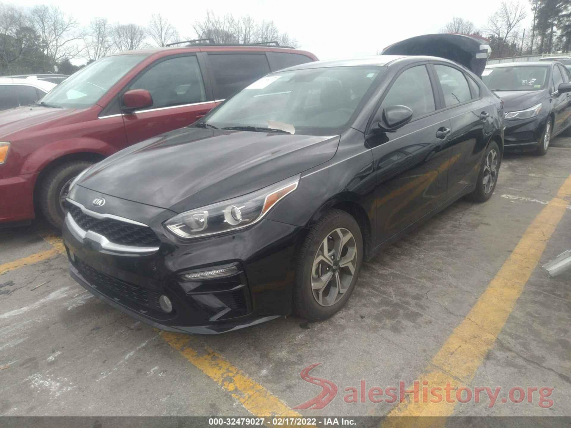 3KPF24ADXLE226345 2020 KIA FORTE