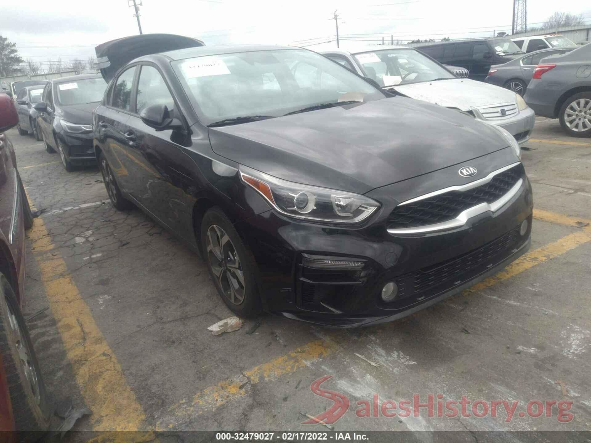 3KPF24ADXLE226345 2020 KIA FORTE