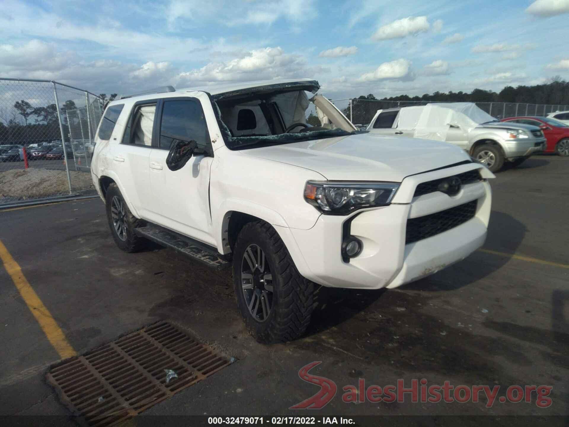 JTEZU5JR6H5150212 2017 TOYOTA 4RUNNER