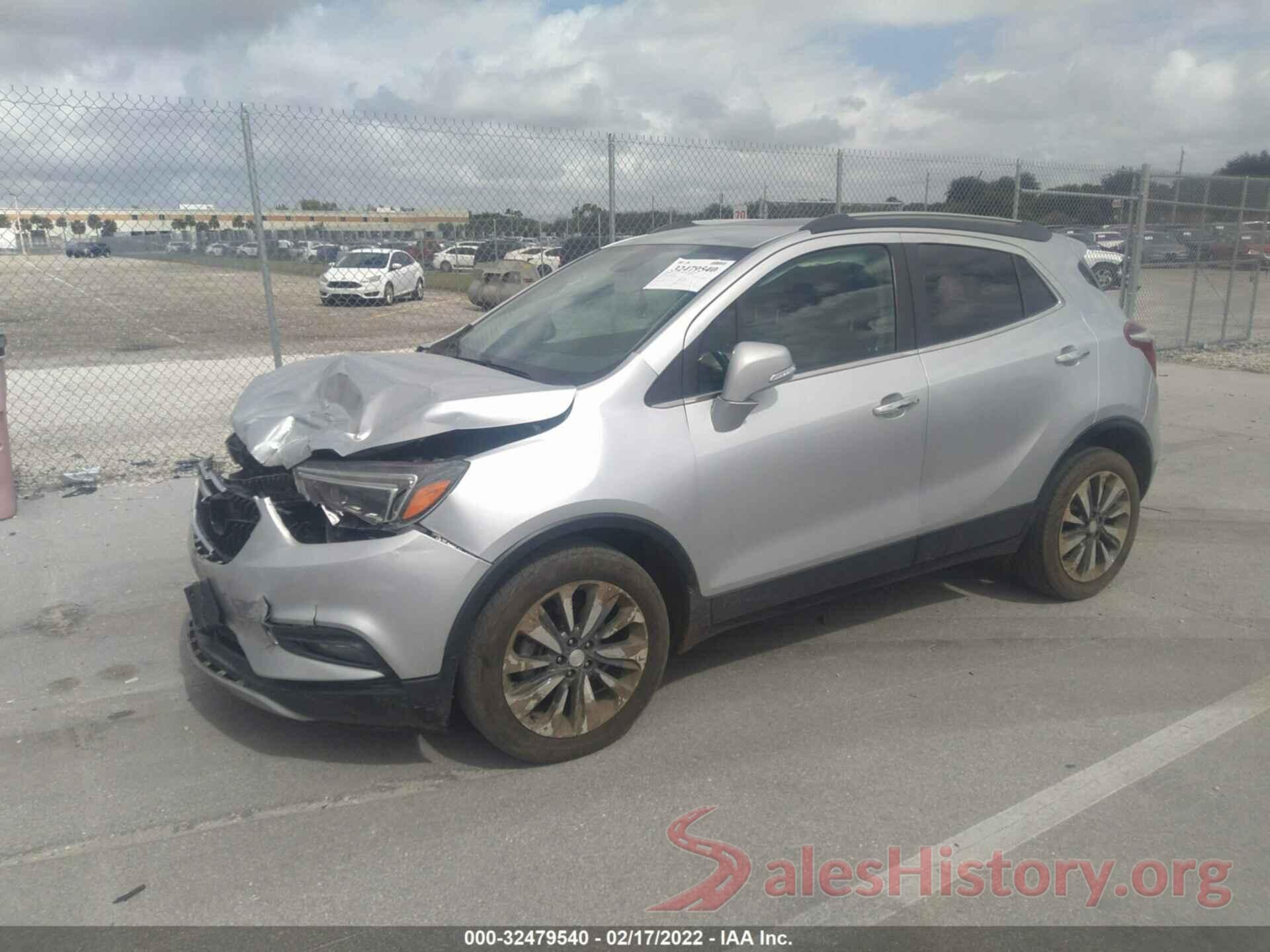 KL4CJCSMXKB878449 2019 BUICK ENCORE