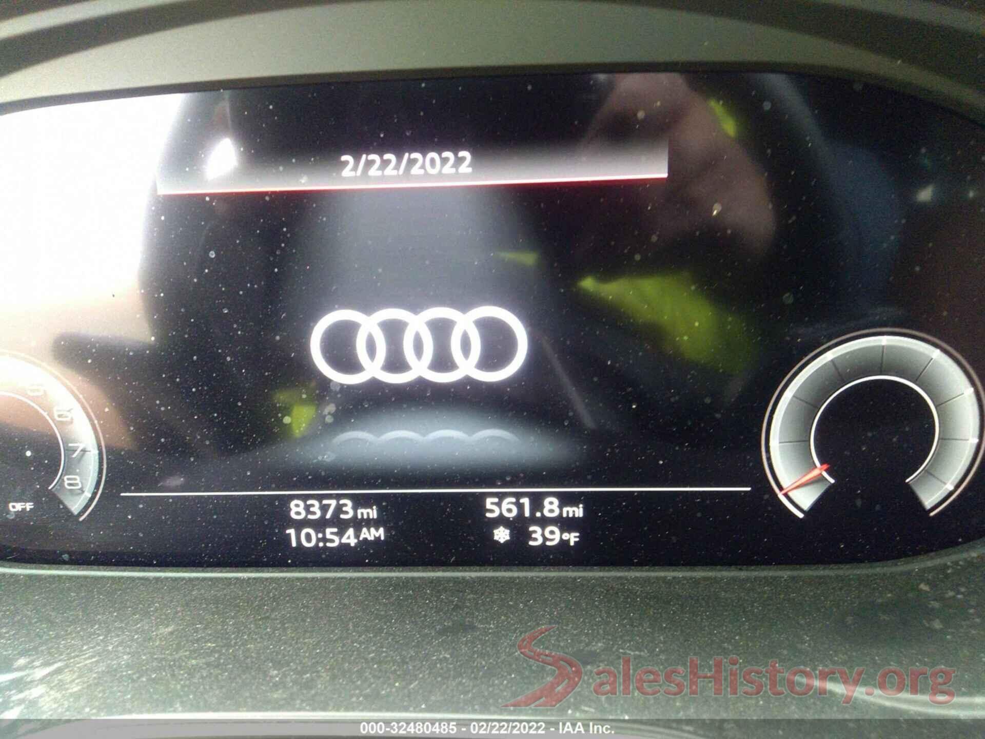 WA1EAAFY5N2008395 2022 AUDI Q5