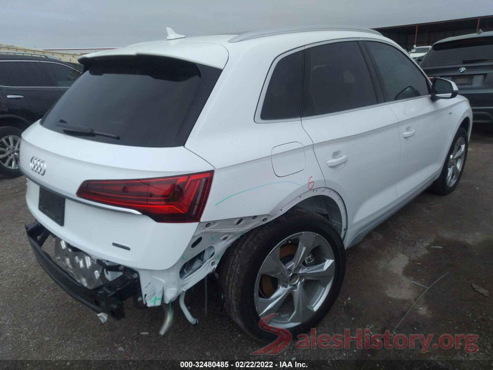 WA1EAAFY5N2008395 2022 AUDI Q5